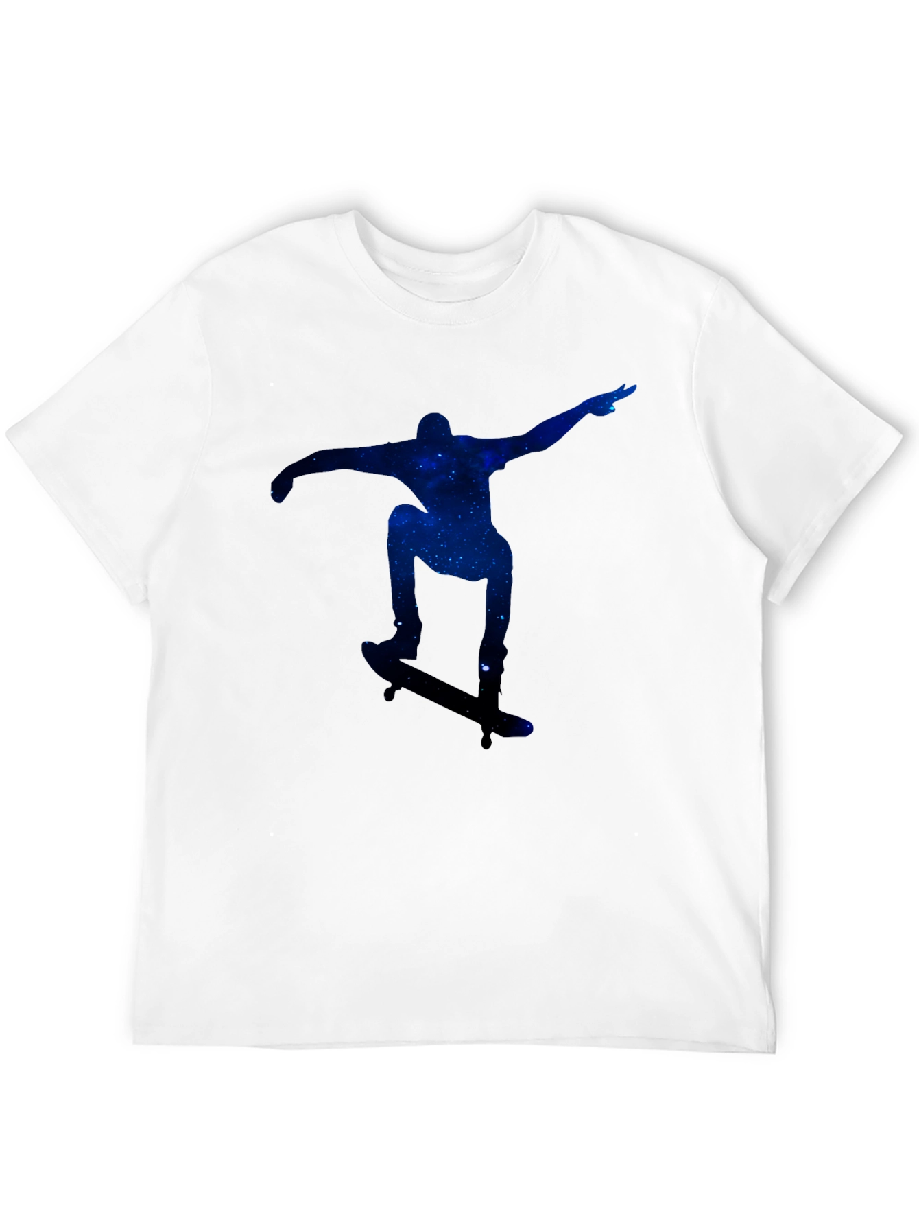 Galaxy Skater Black T-Shirt