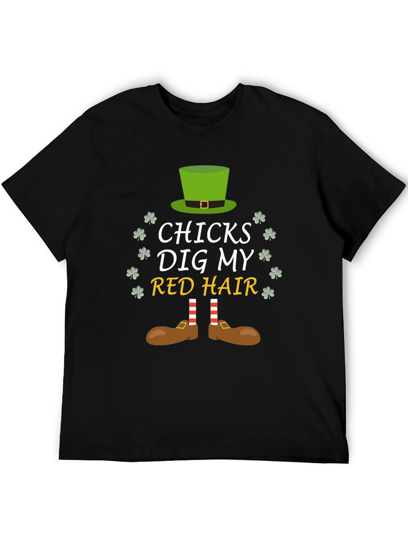 Chicks Dig My Red Hair St. Patricks Day T-Shirt