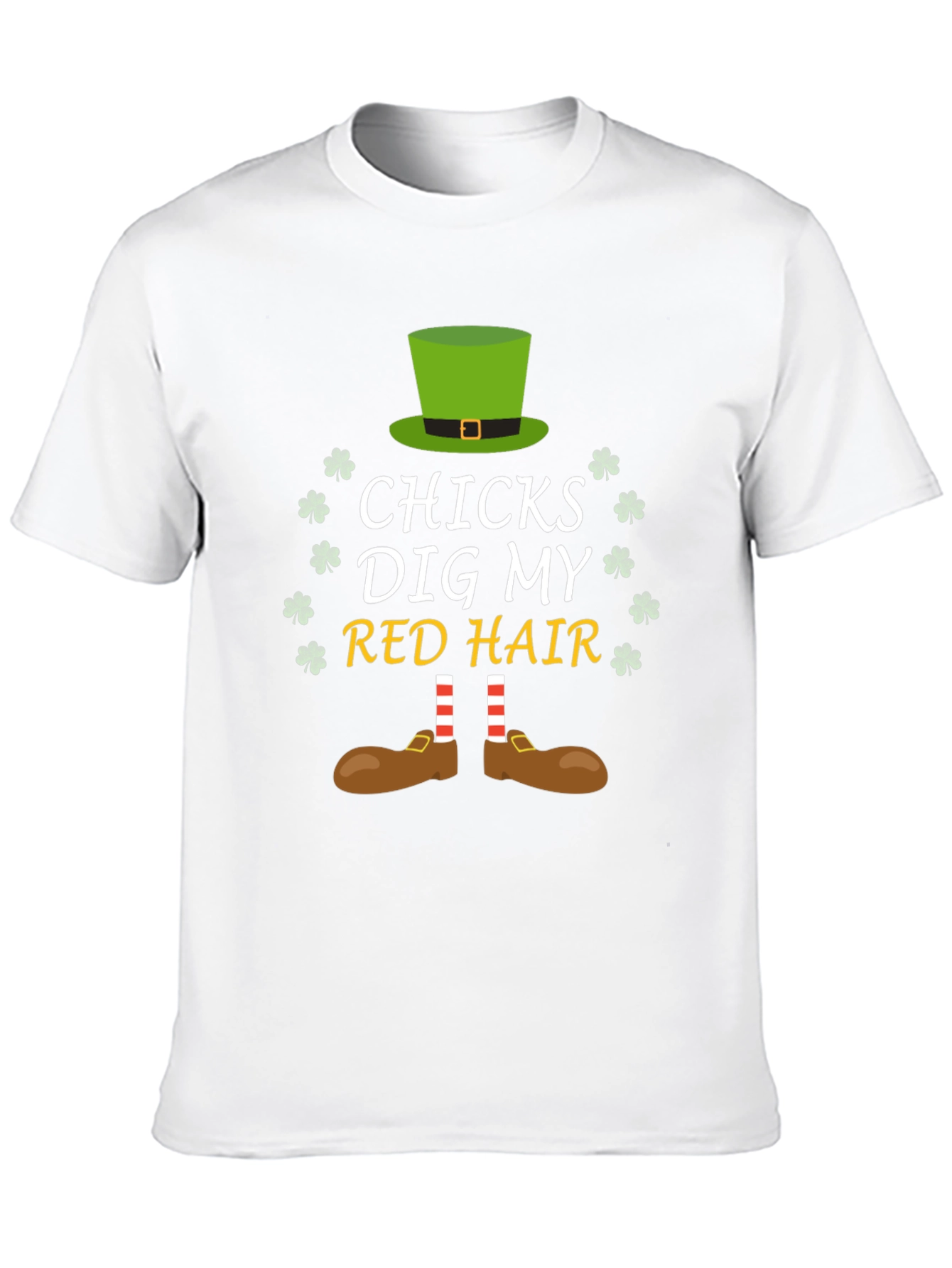 Chicks Dig My Red Hair St. Patricks Day T-Shirt