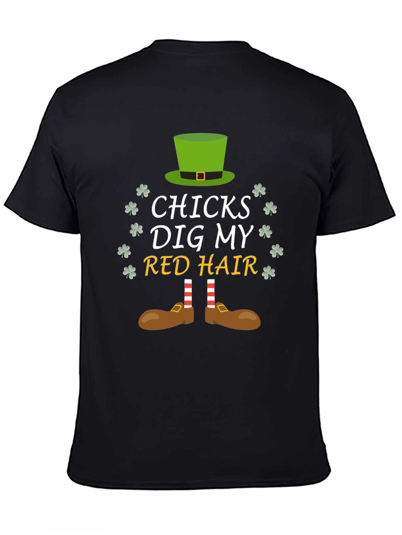 Chicks Dig My Red Hair St. Patricks Day T-Shirt