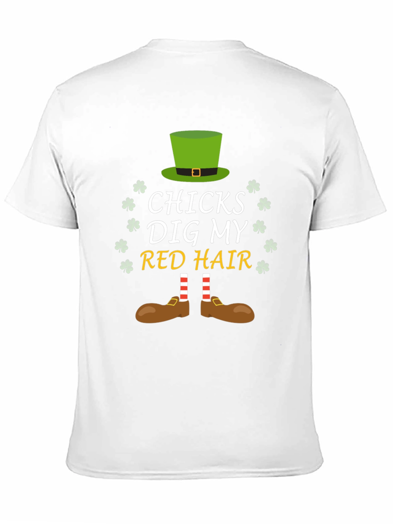 Chicks Dig My Red Hair St. Patricks Day T-Shirt