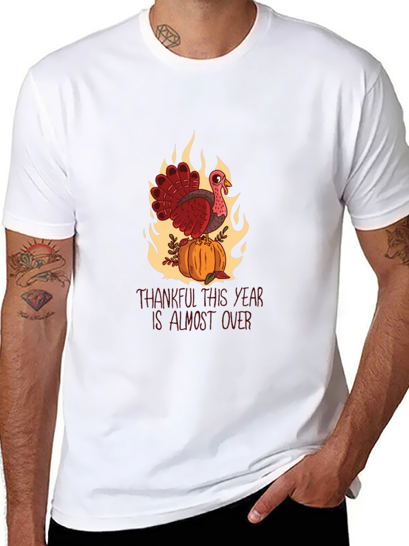 Thankful This Year Is Almost Over Tee