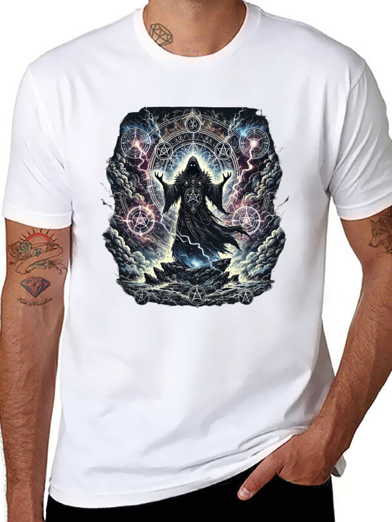 Occult Sorcerer Graphic Tee