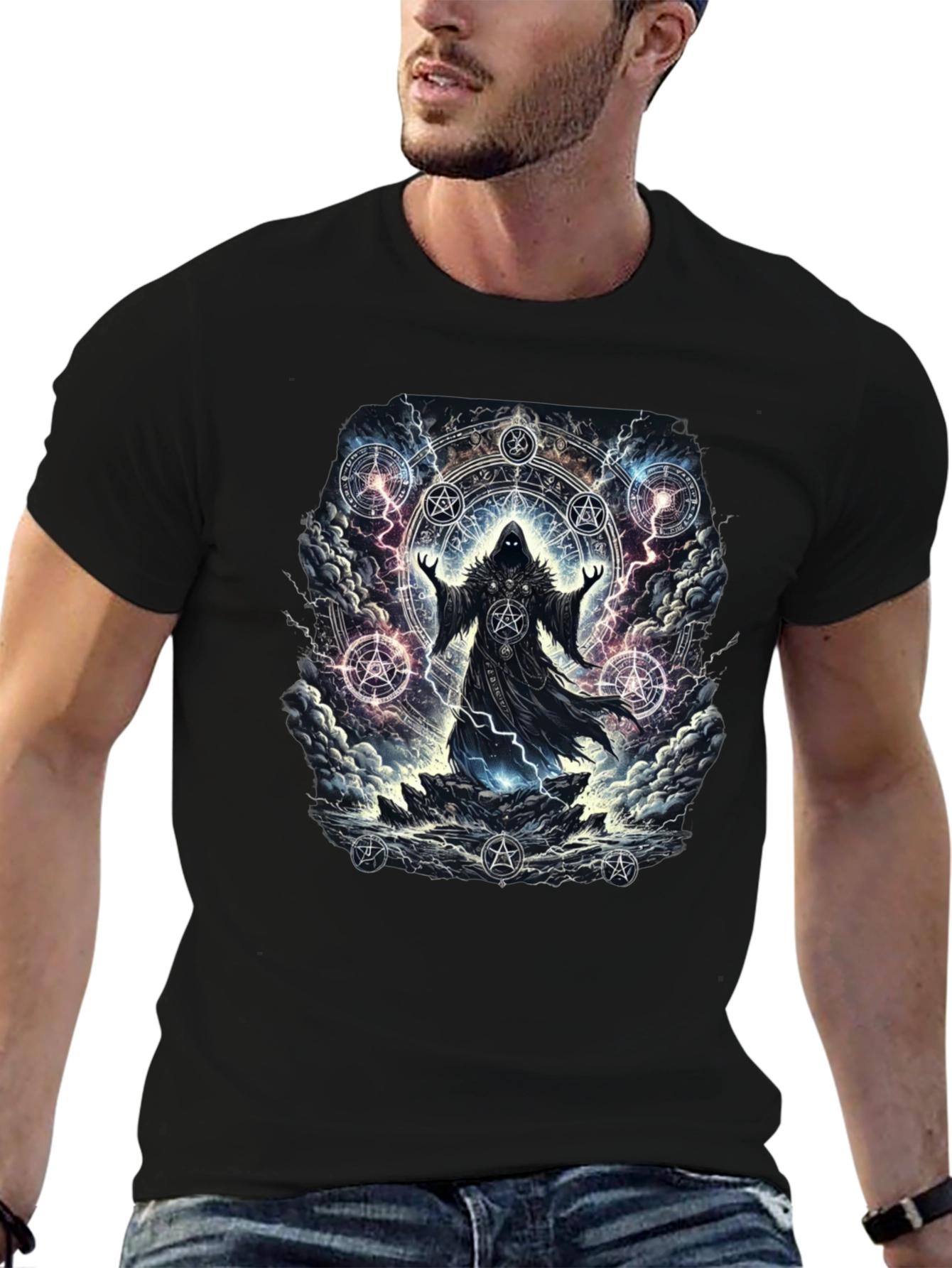 Occult Sorcerer Graphic Tee