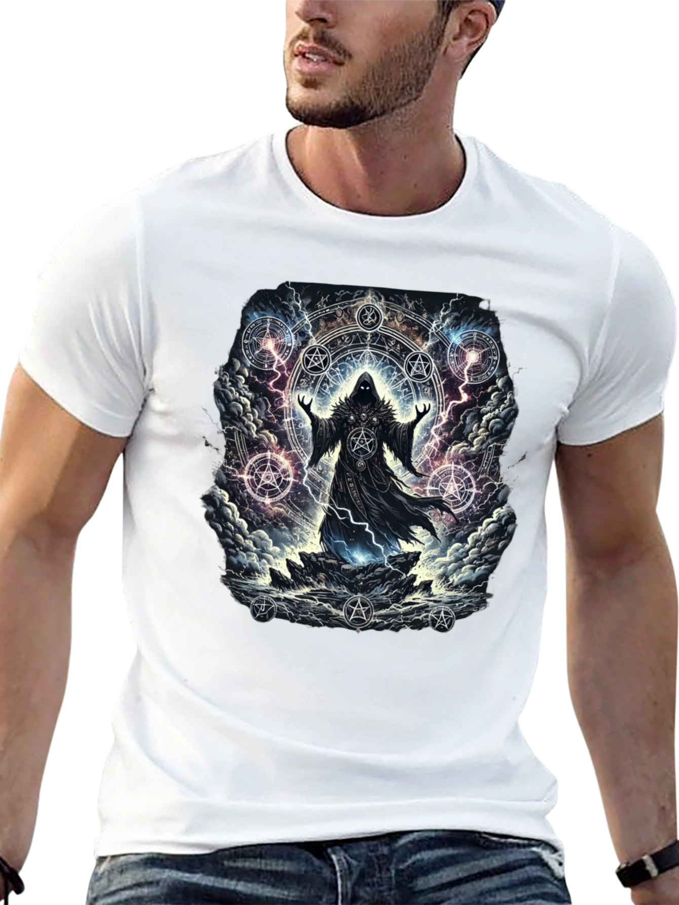 Occult Sorcerer Graphic Tee
