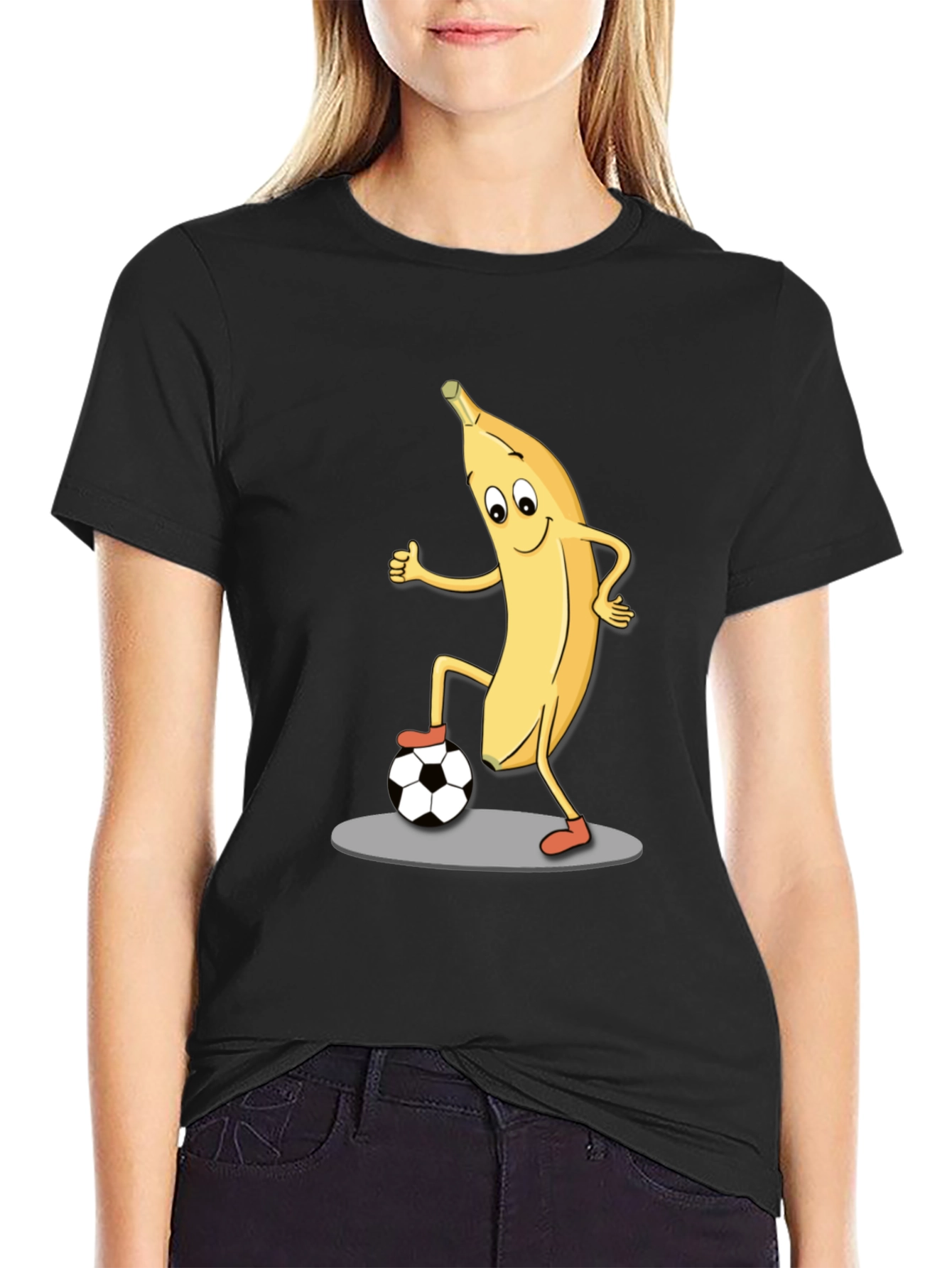 Banana Soccer T-Shirt - Unique & Fun Graphic Tee