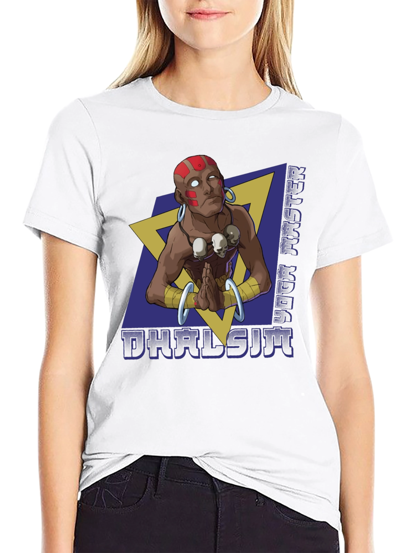 Dhalsim Yoga Master Graphic T-Shirt