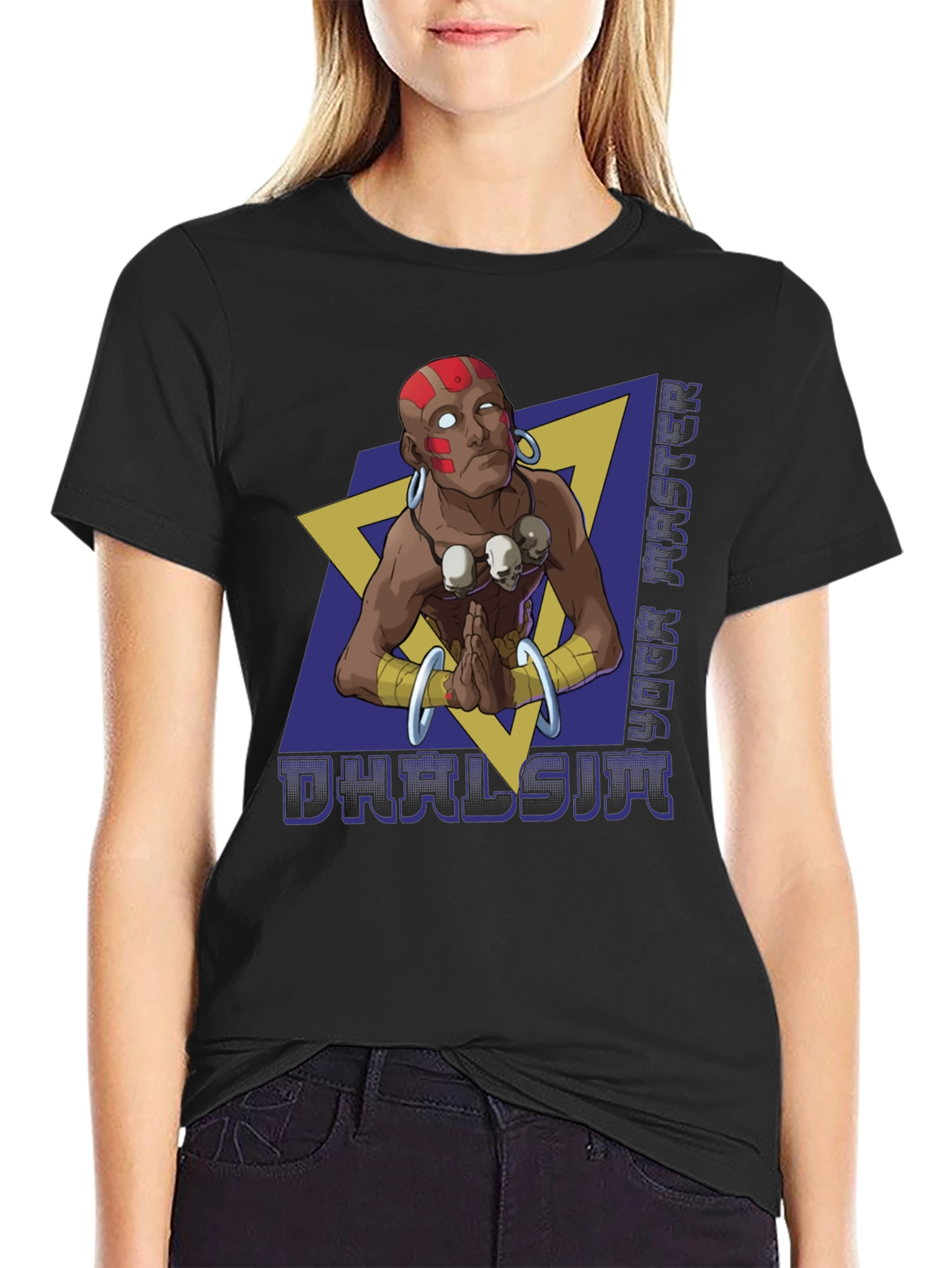 Dhalsim Yoga Master Graphic T-Shirt