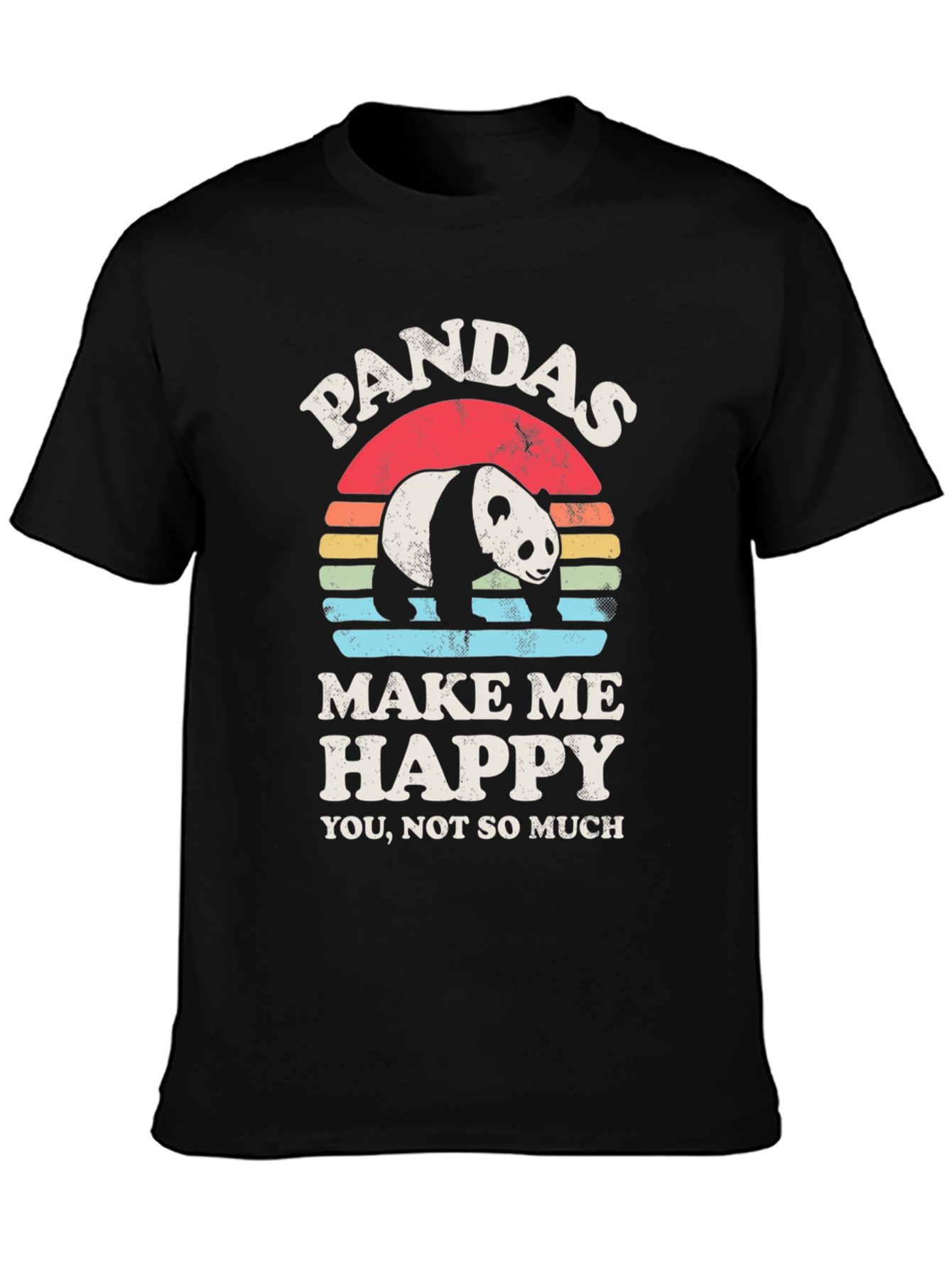 Panda Make Me Happy T-Shirt