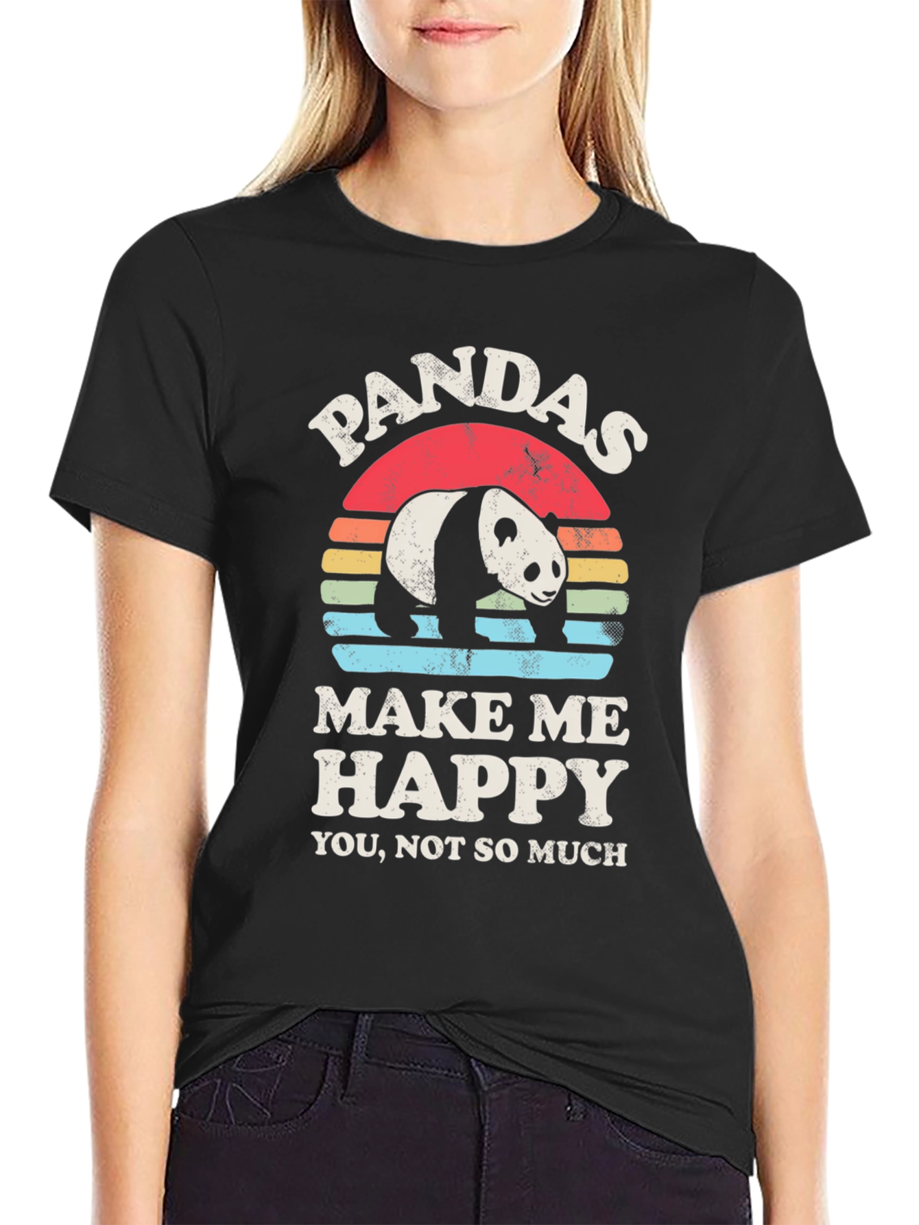 Panda Make Me Happy T-Shirt