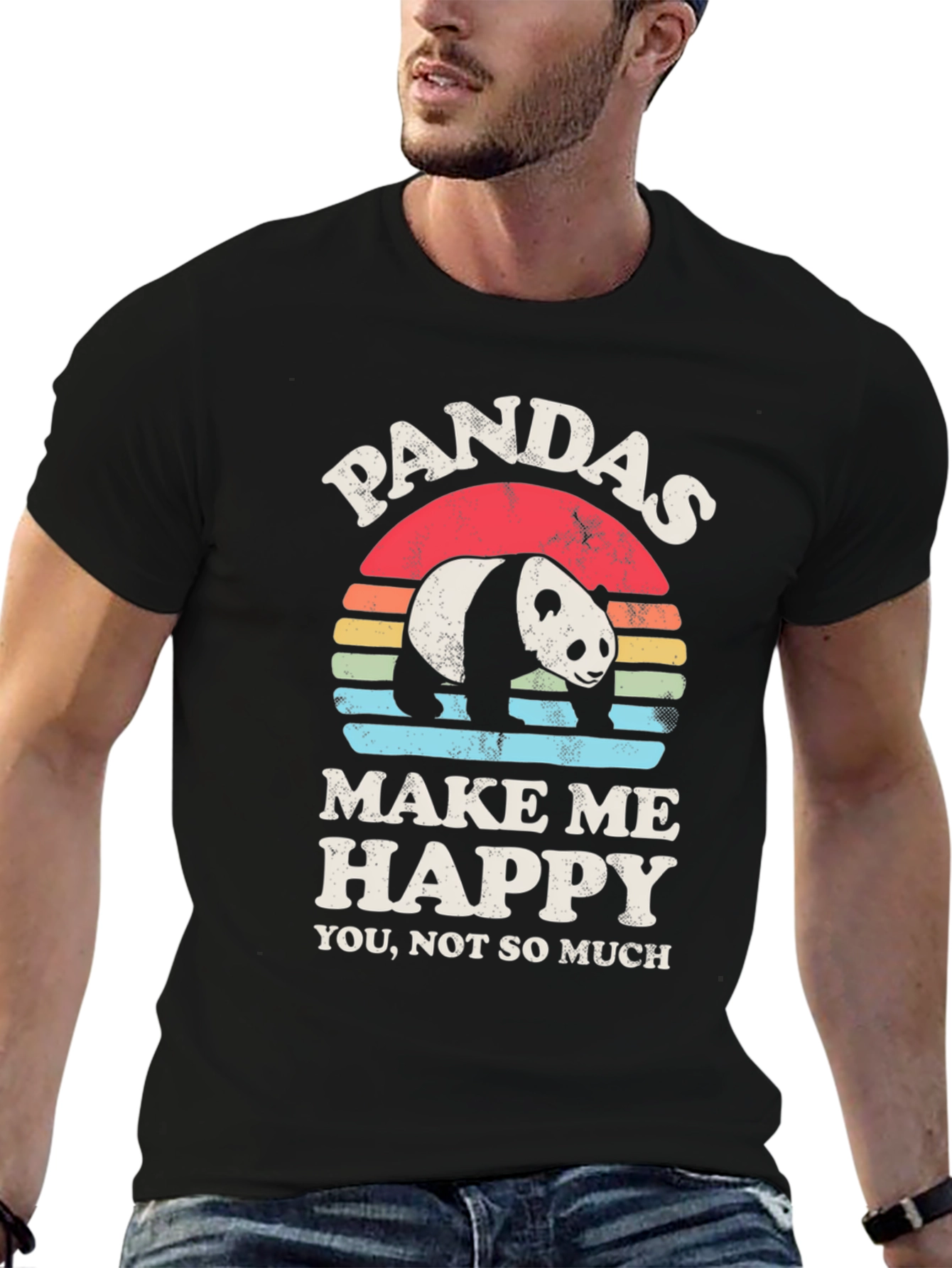 Panda Make Me Happy T-Shirt