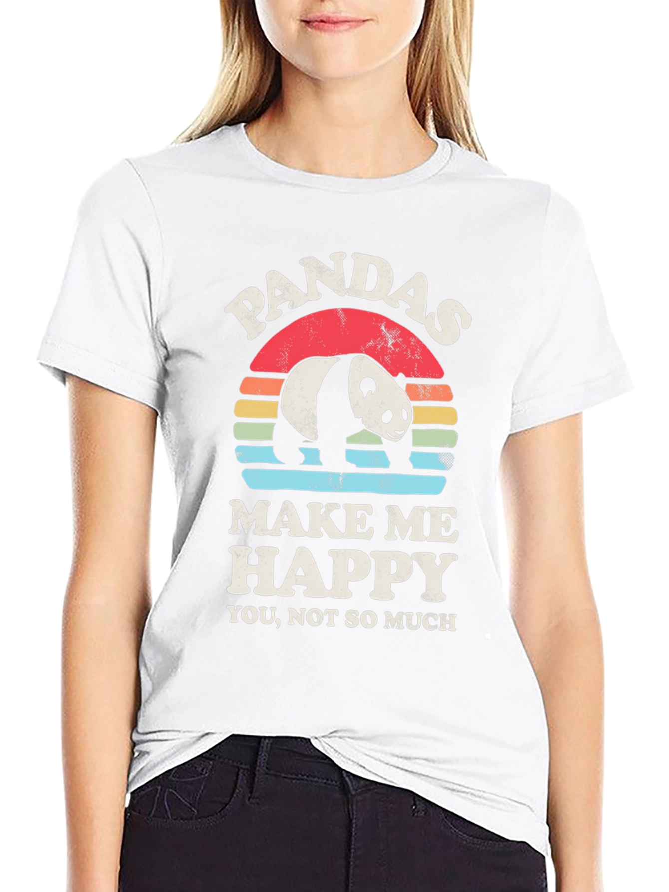Panda Make Me Happy T-Shirt