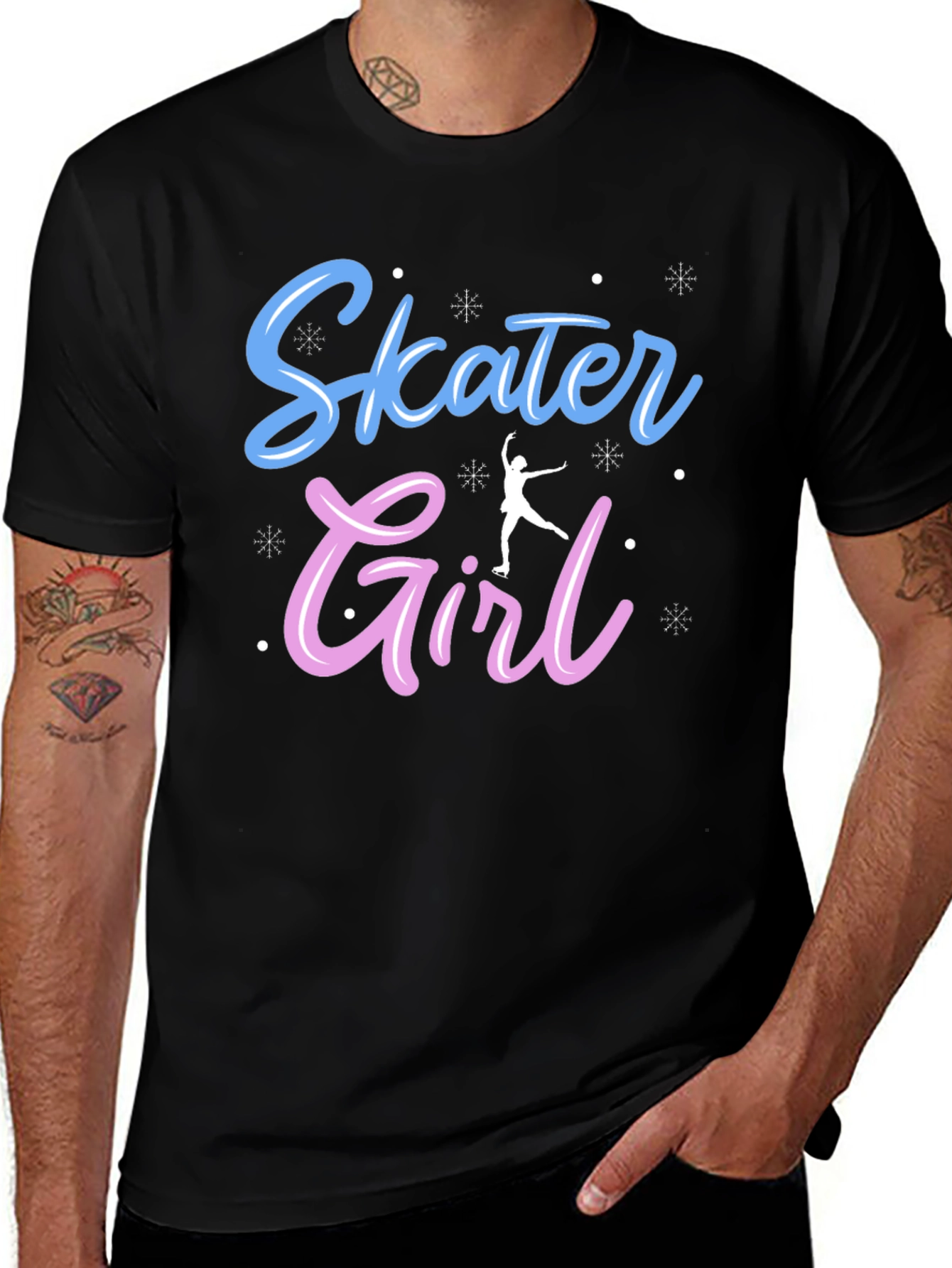 Skater Girl Graphic T-Shirt