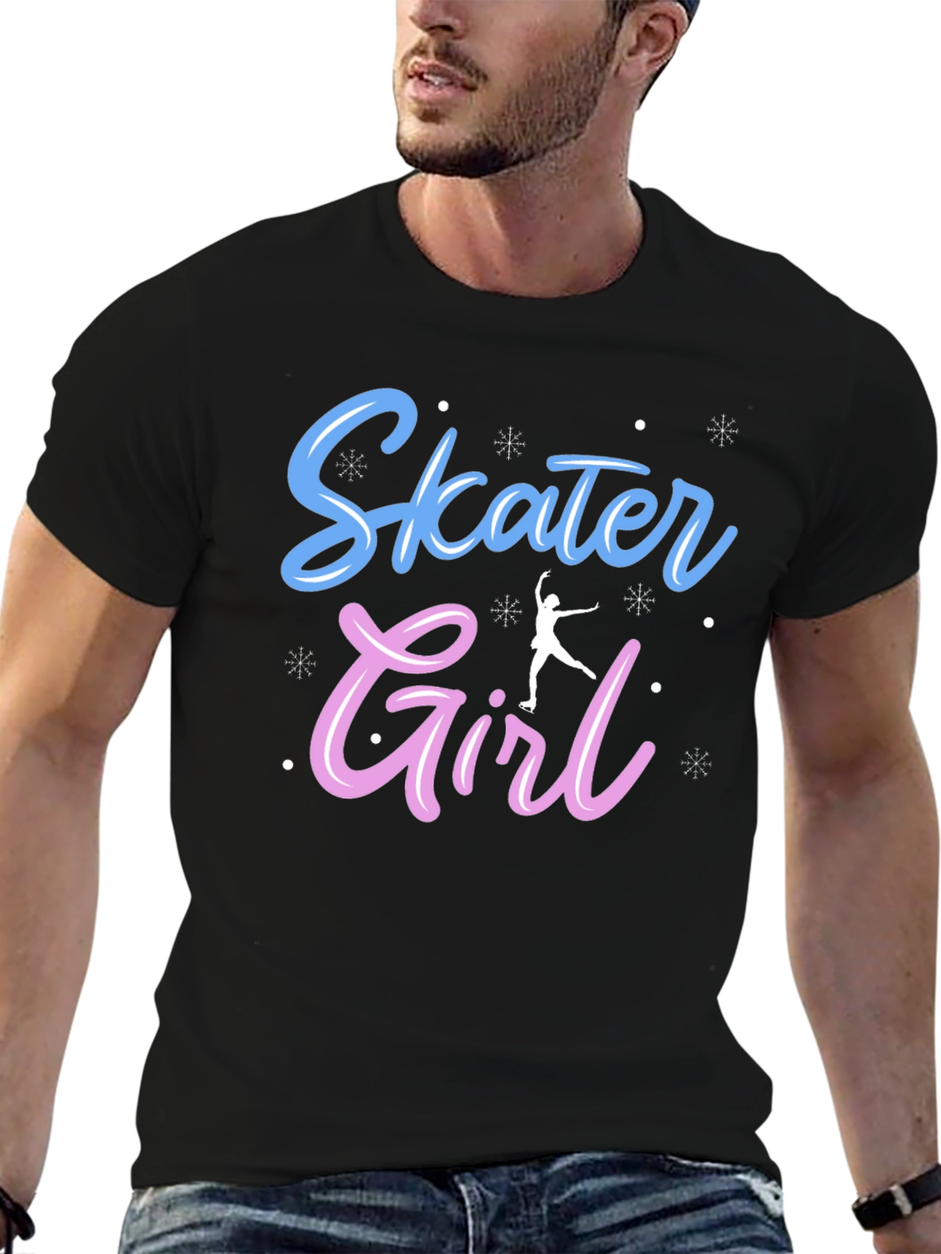 Skater Girl Graphic T-Shirt