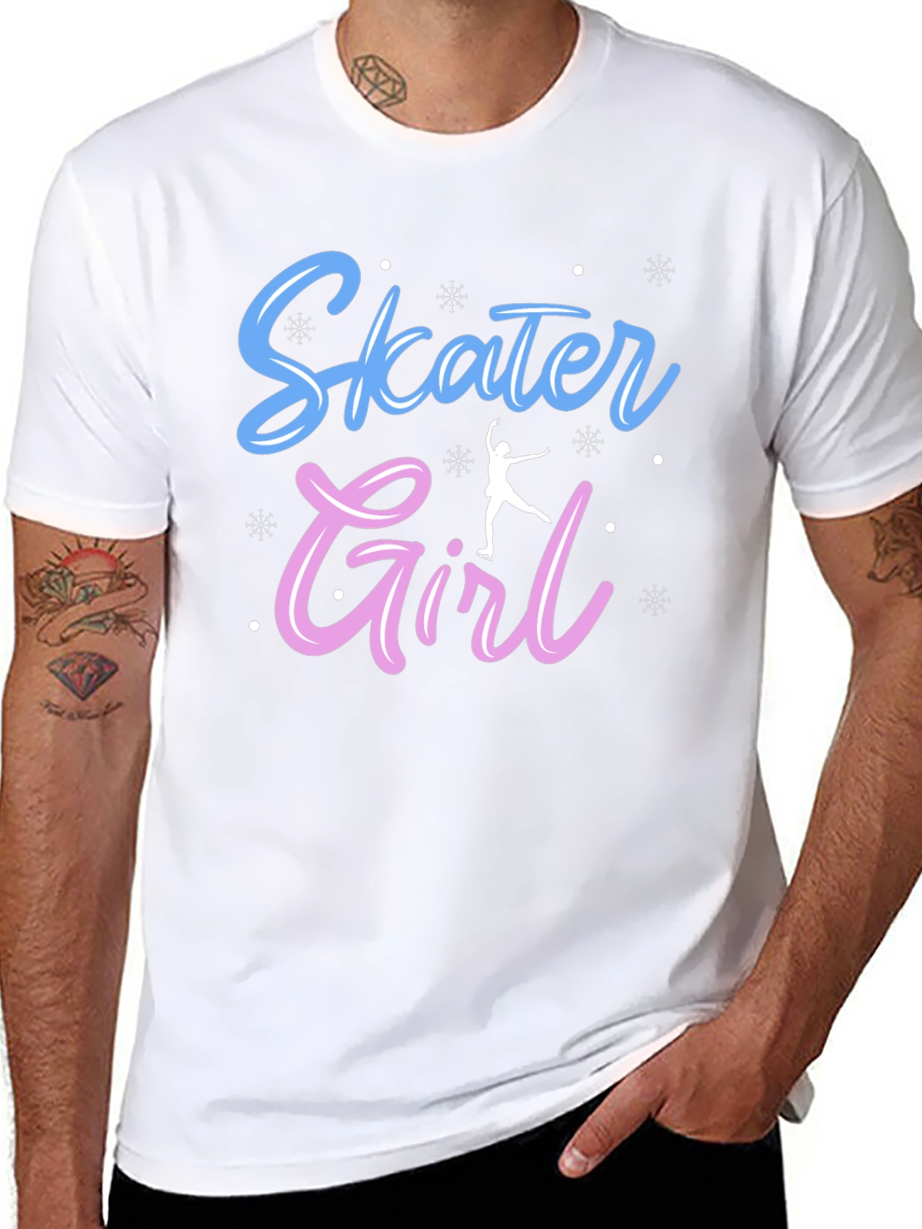 Skater Girl Graphic T-Shirt