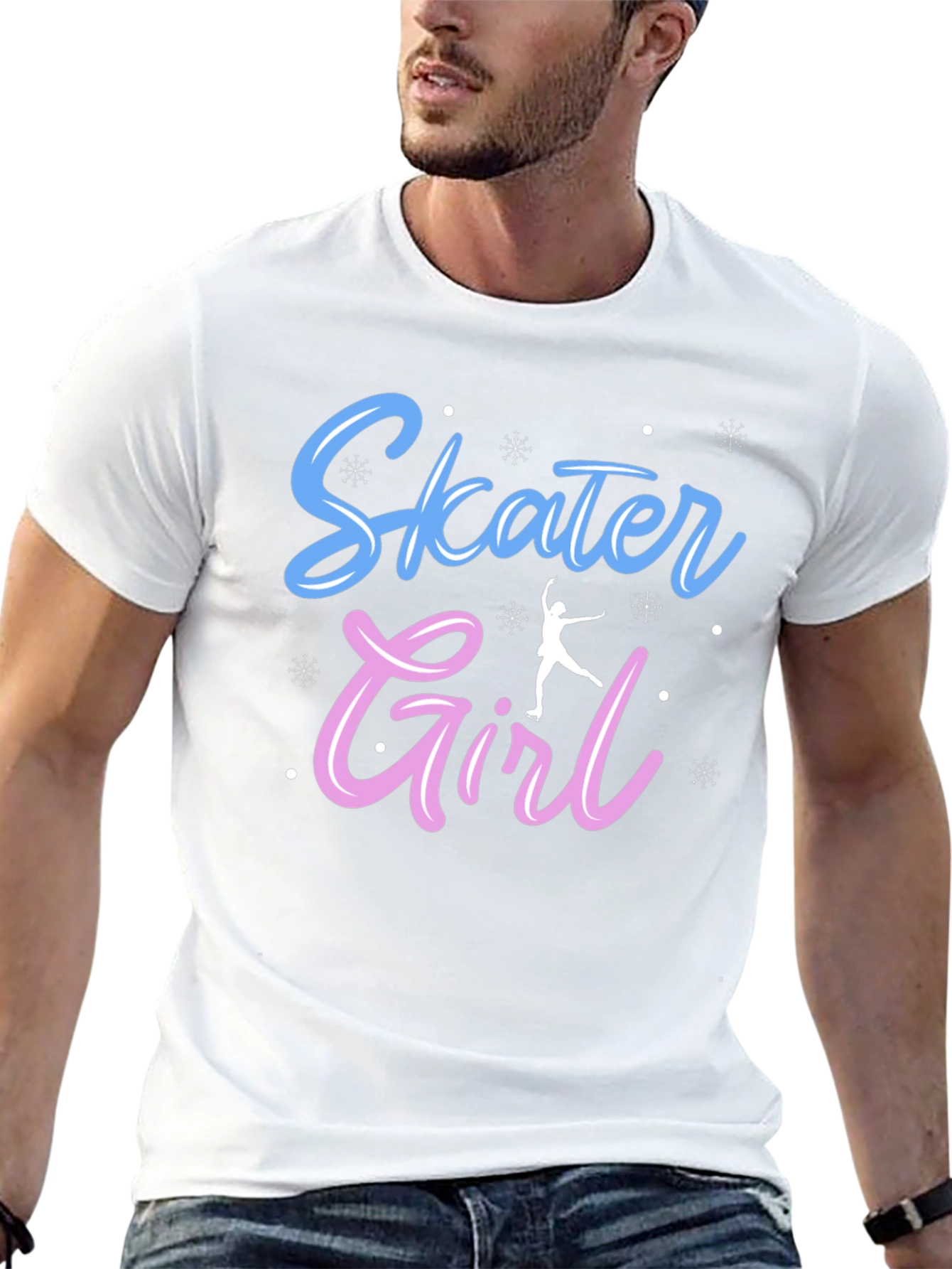 Skater Girl Graphic T-Shirt