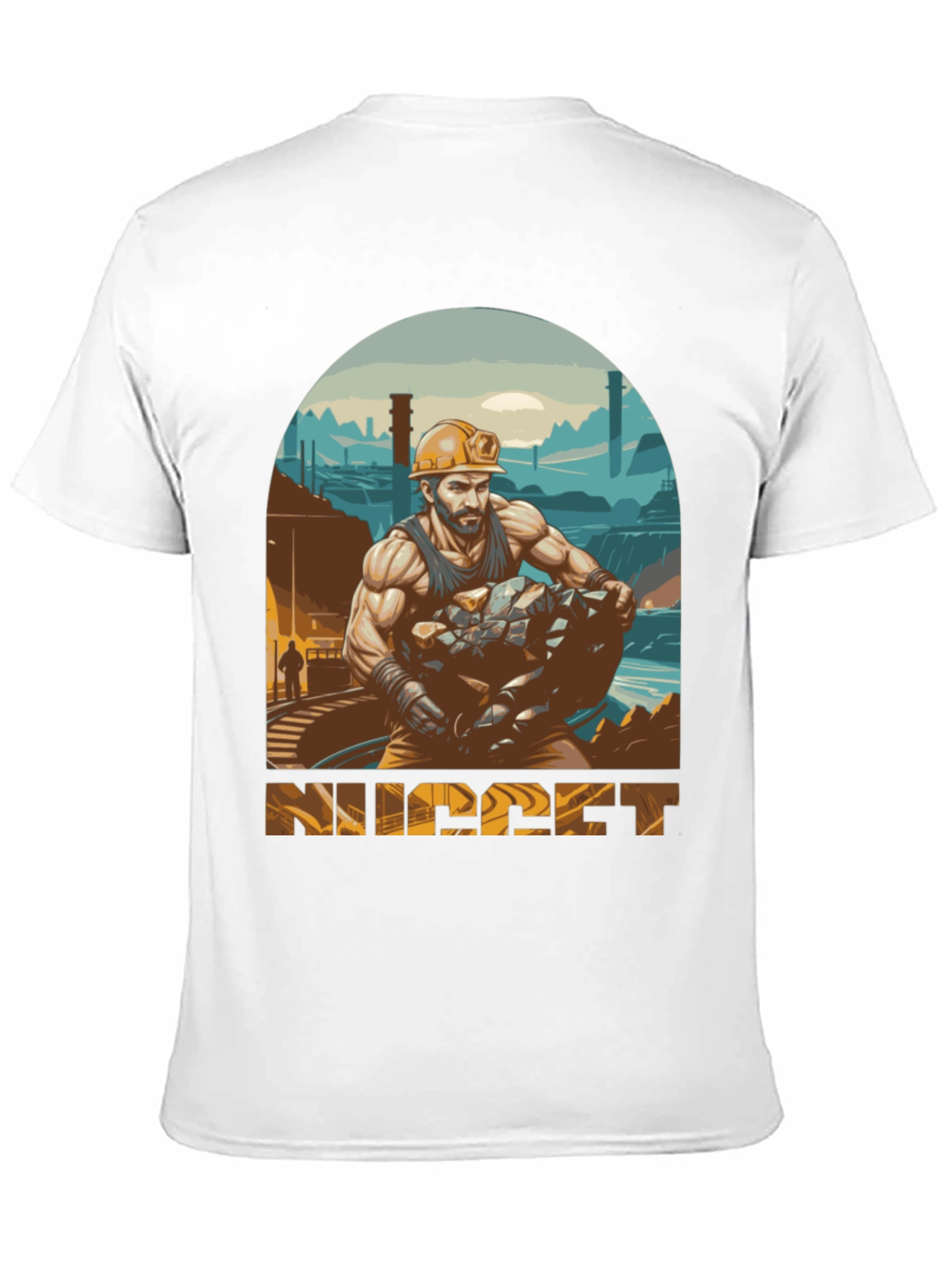 Miner Graphic Tee - Industrial Strength Design