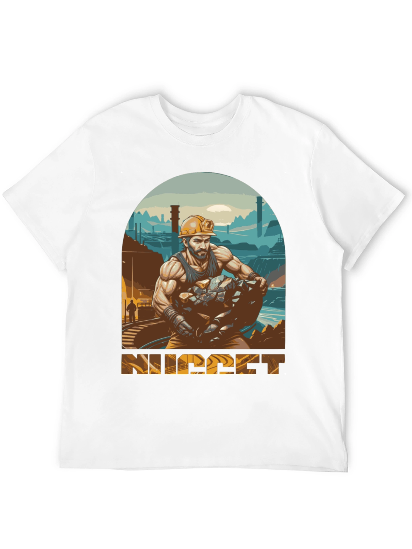 Miner Graphic Tee - Industrial Strength Design