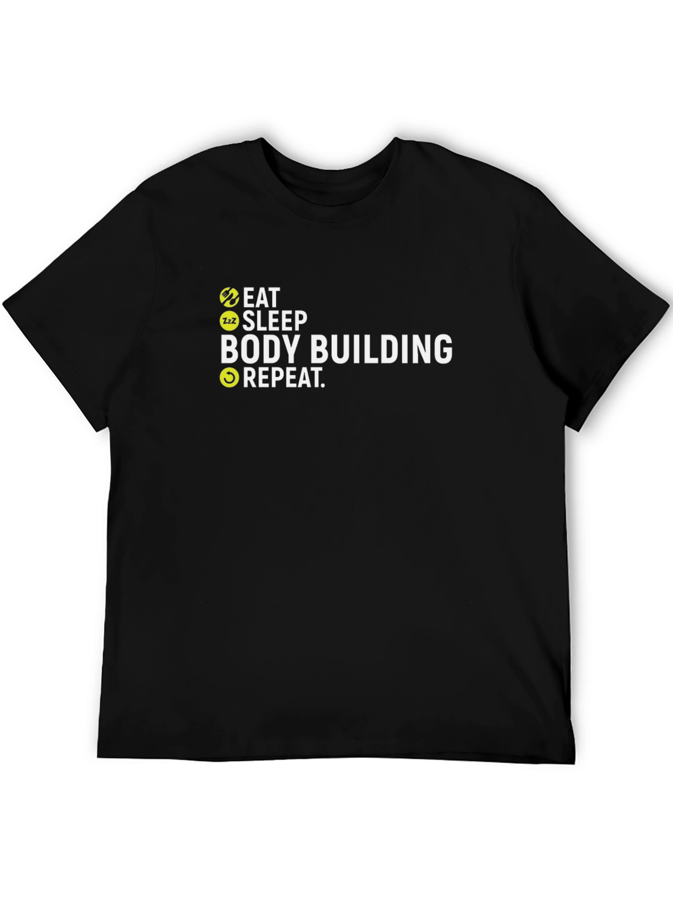 Eat Sleep Bodybuilding Repeat T-Shirt