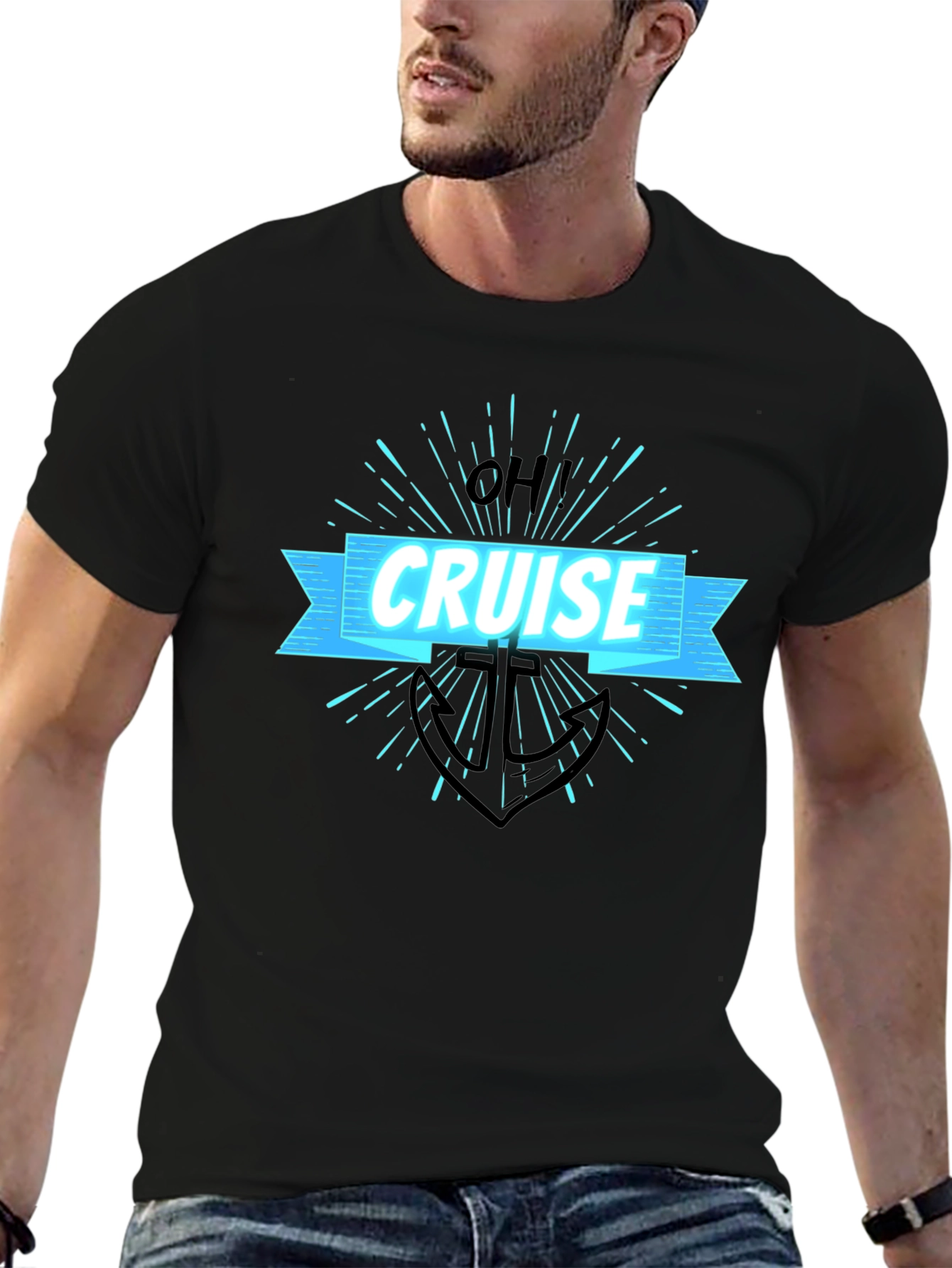 Cruise T-Shirt - Anchor Graphic Tee