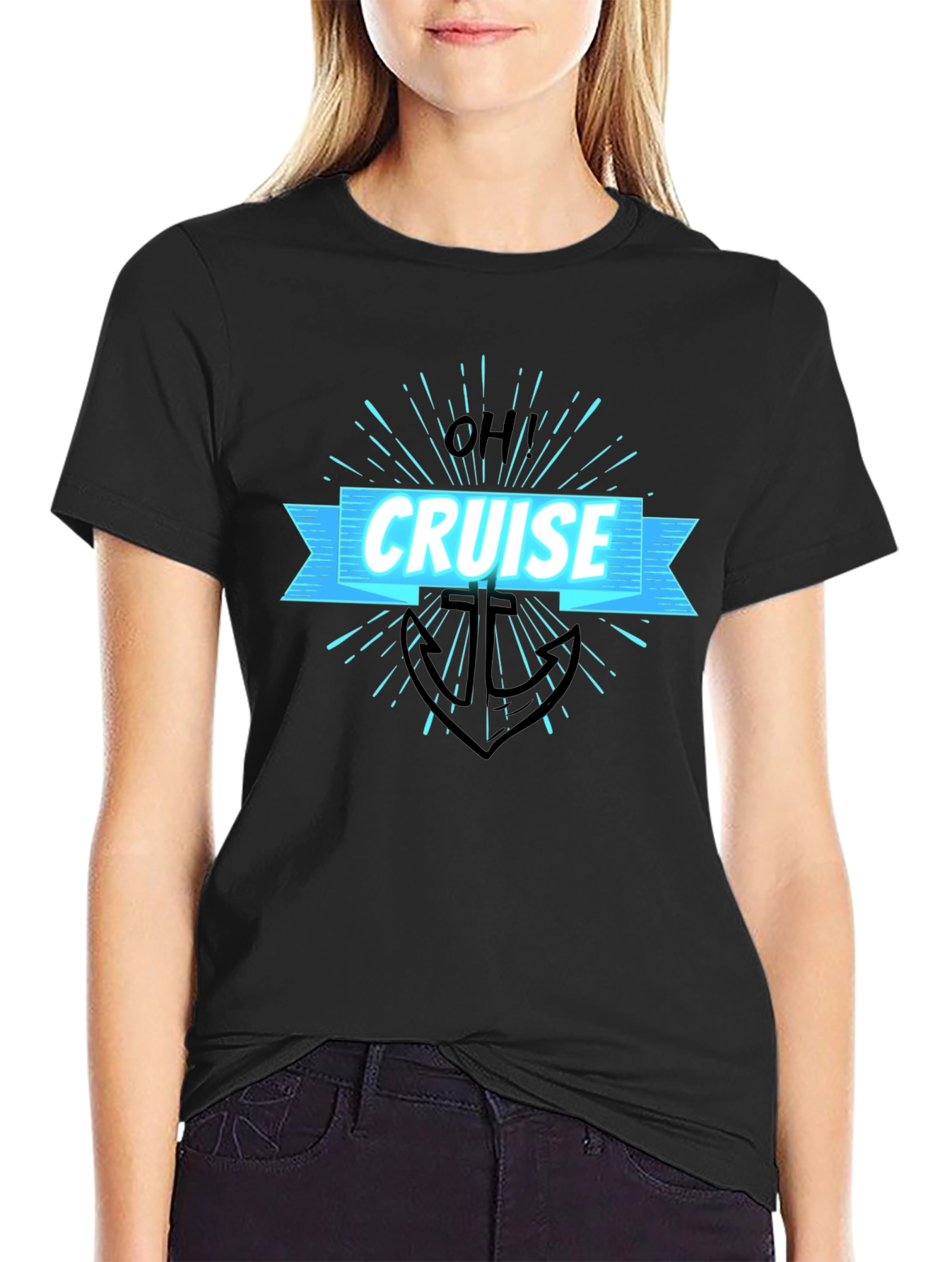 Cruise T-Shirt - Anchor Graphic Tee