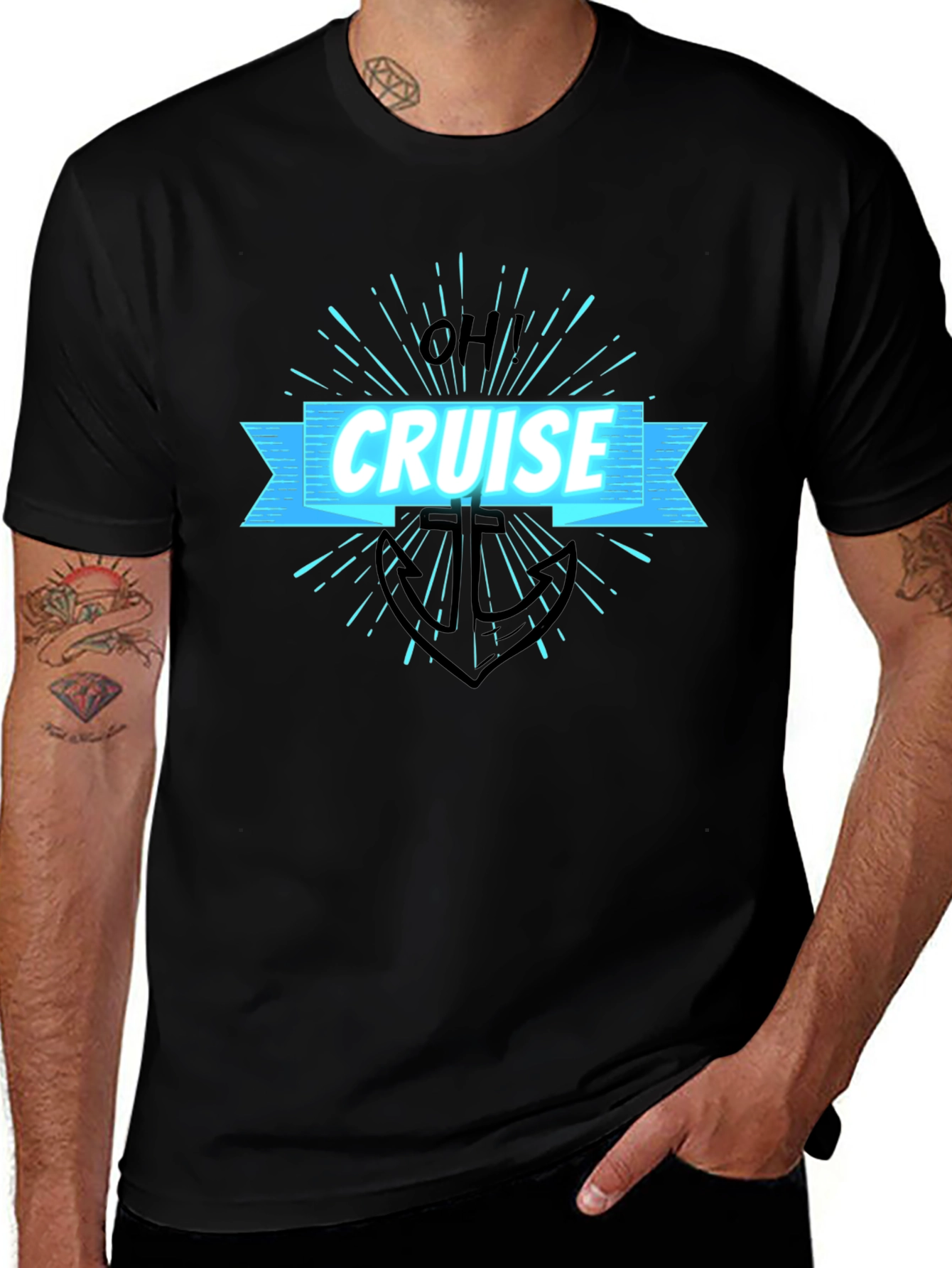 Cruise T-Shirt - Anchor Graphic Tee
