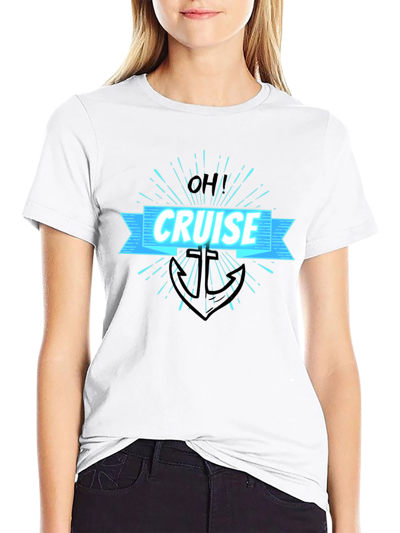 Cruise T-Shirt - Anchor Graphic Tee