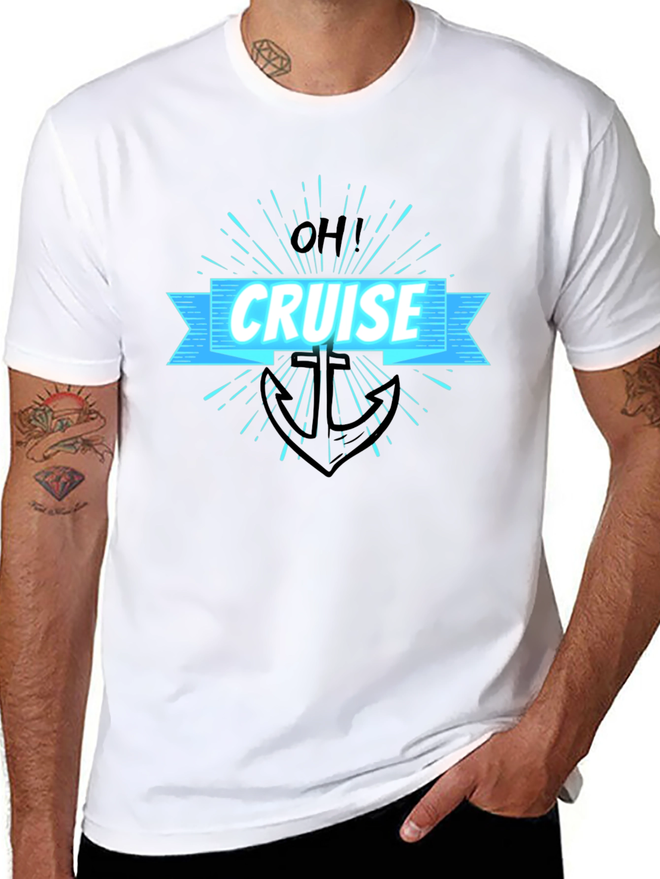 Cruise T-Shirt - Anchor Graphic Tee