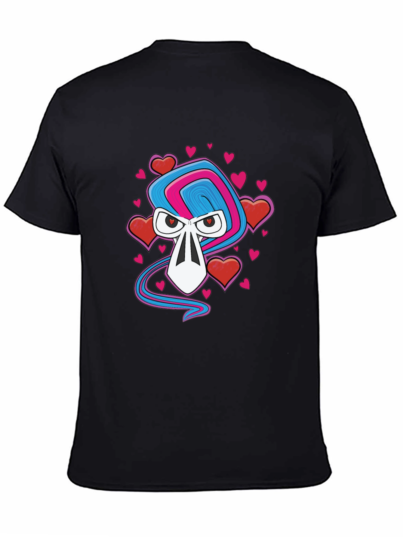 Heart Ghost T-Shirt - Spooky Valentines Day Tee