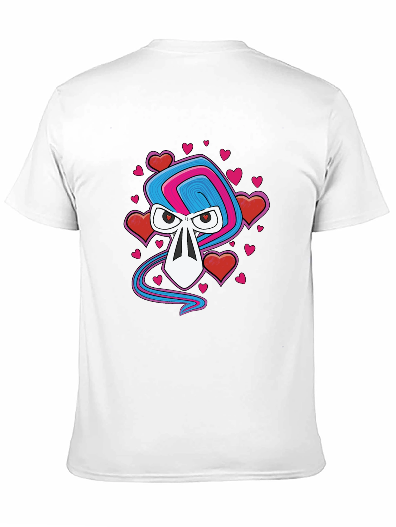 Heart Ghost T-Shirt - Spooky Valentines Day Tee