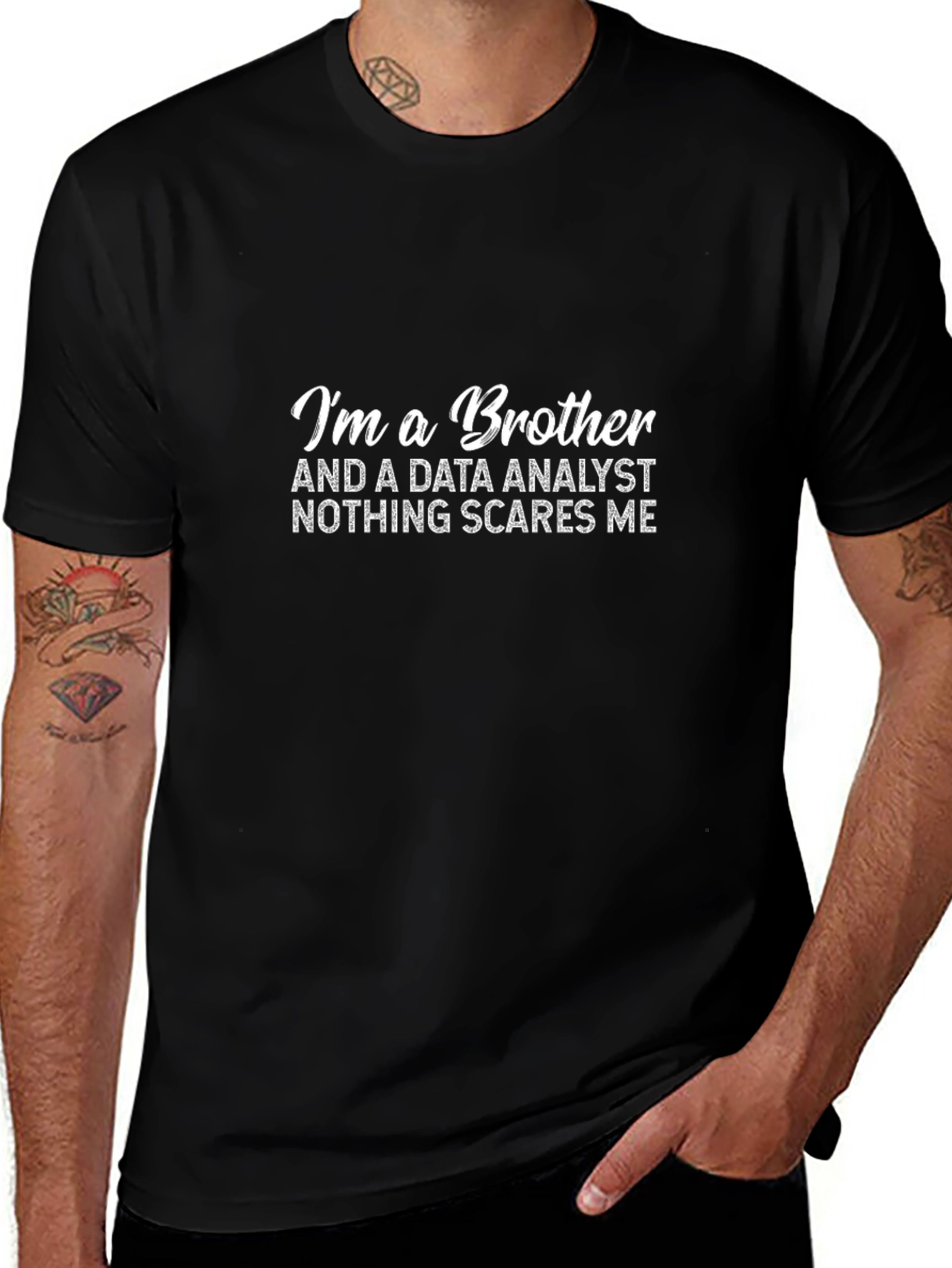 Data Analyst Brother Graphic T-Shirt