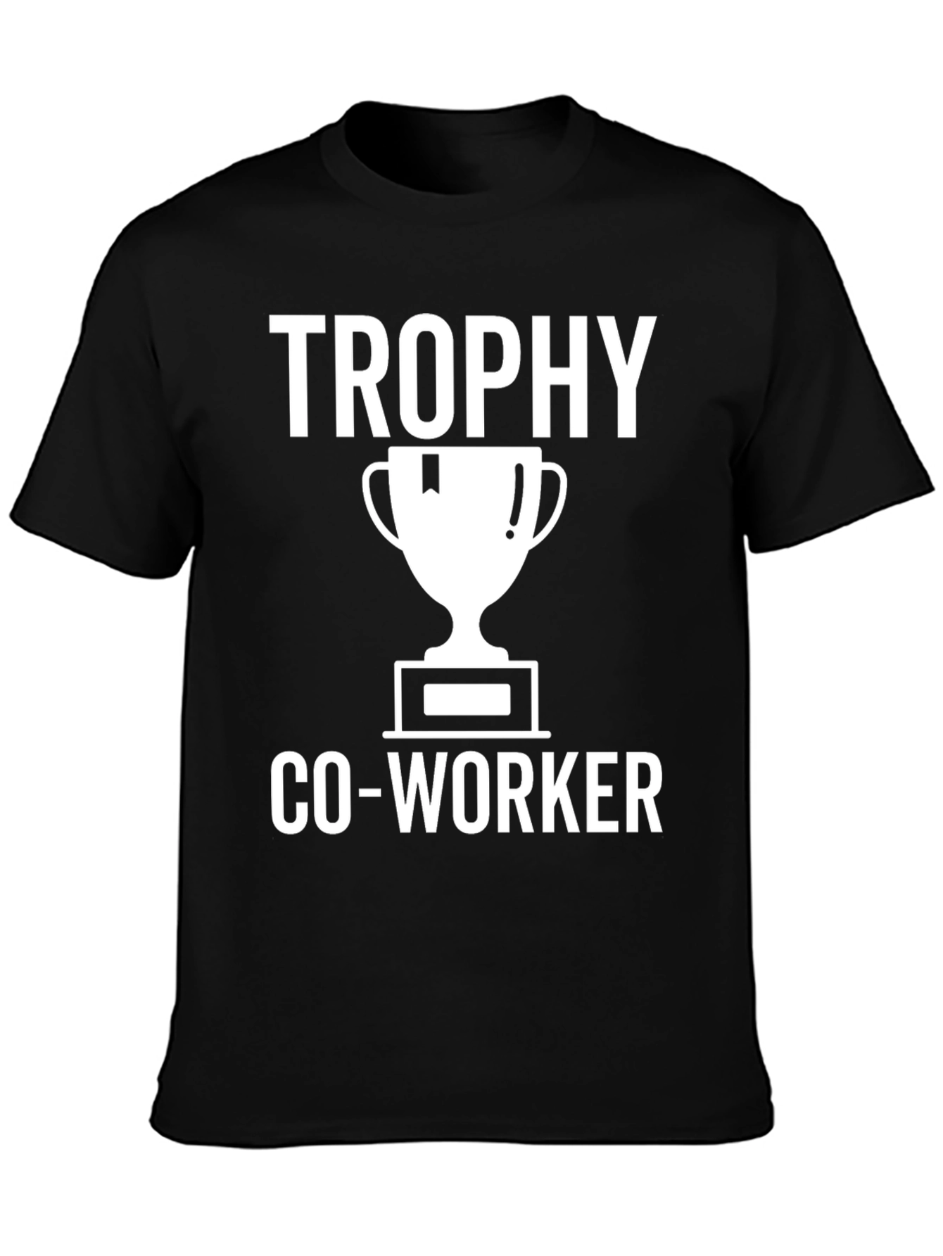 Trophy Co-Worker Graphic Tee - Black