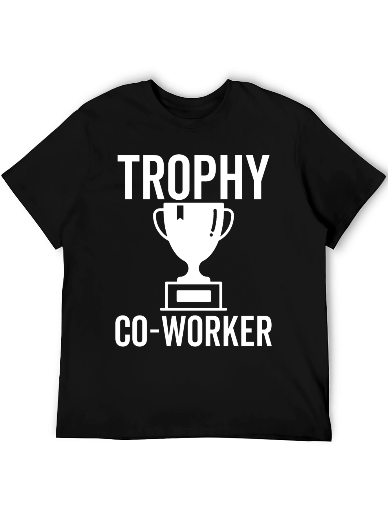 Trophy Co-Worker Graphic Tee - Black