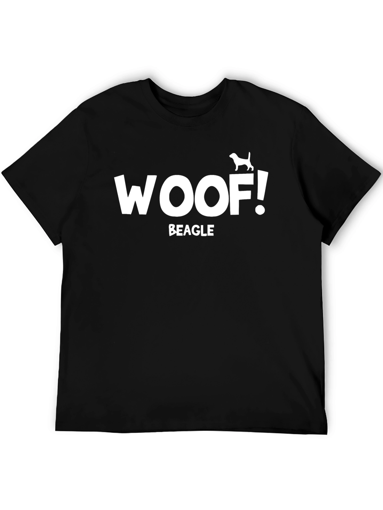 Woof Beagle T-Shirt - Dog Lover Tee