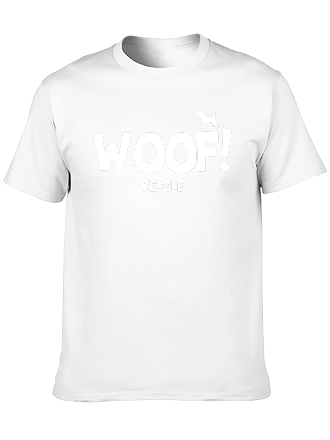Woof Beagle T-Shirt - Dog Lover Tee