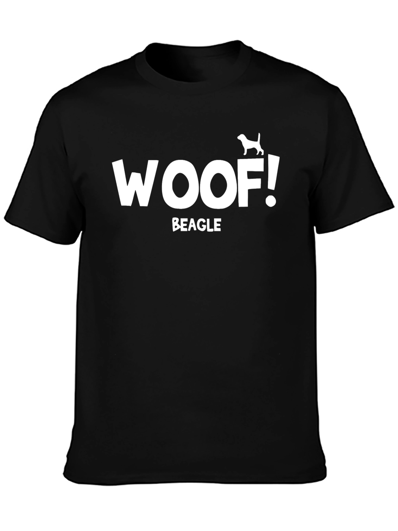 Woof Beagle T-Shirt - Dog Lover Tee