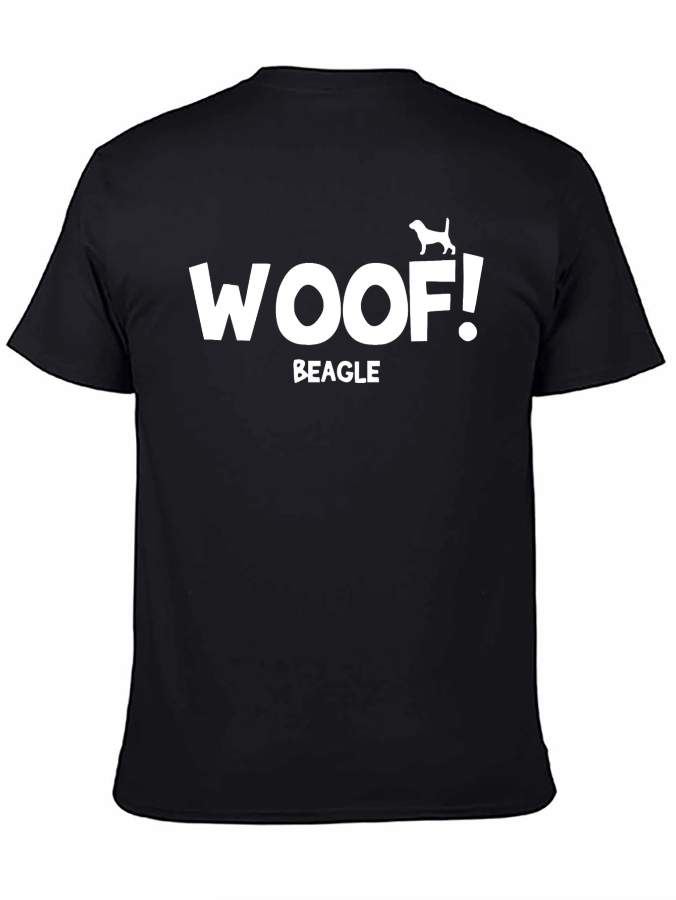 Woof Beagle T-Shirt - Dog Lover Tee