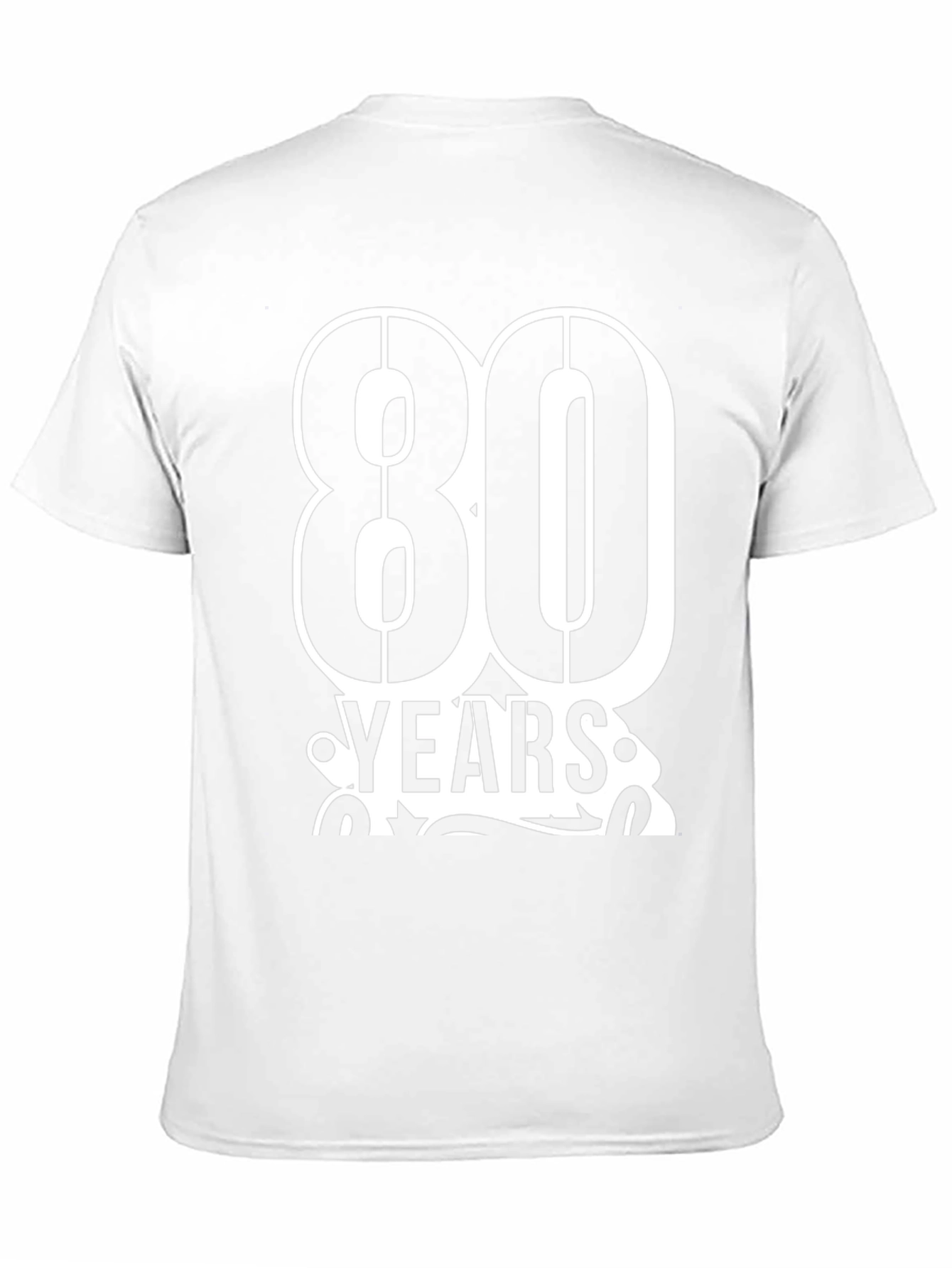 80 Years T-Shirt - Birthday Milestone Tee