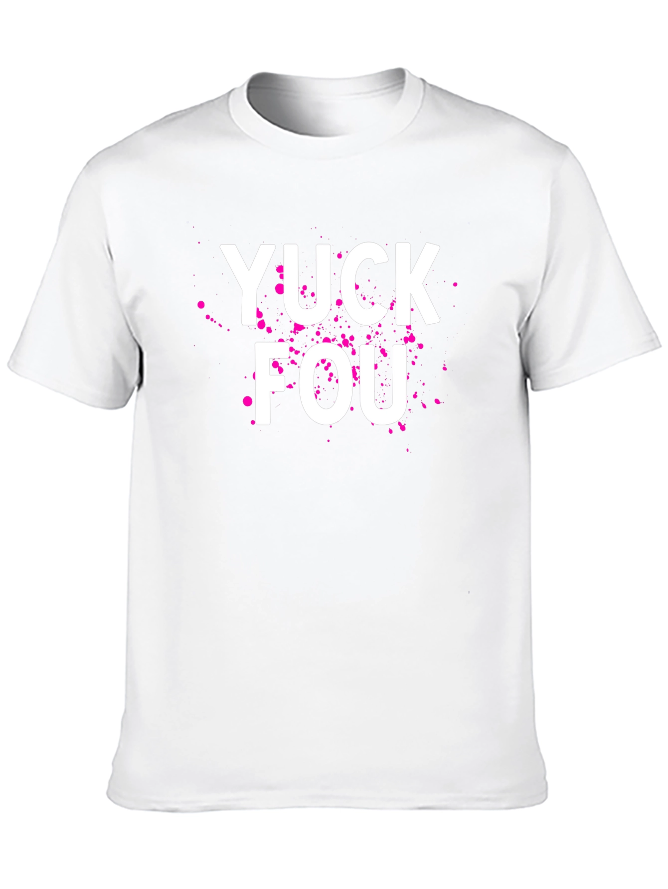 YUCK FOU Graphic Tee - Bold Statement T-Shirt