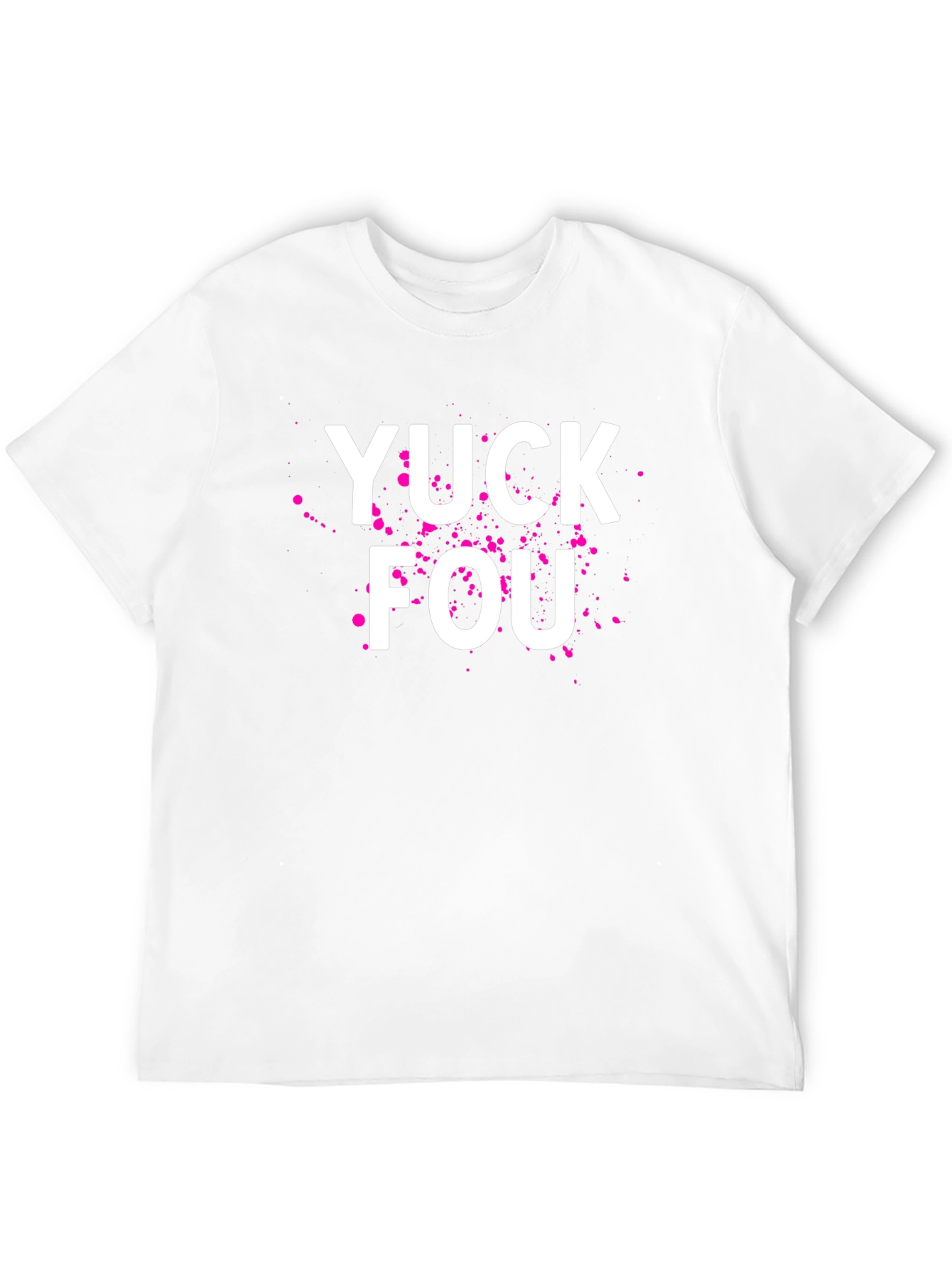 YUCK FOU Graphic Tee - Bold Statement T-Shirt