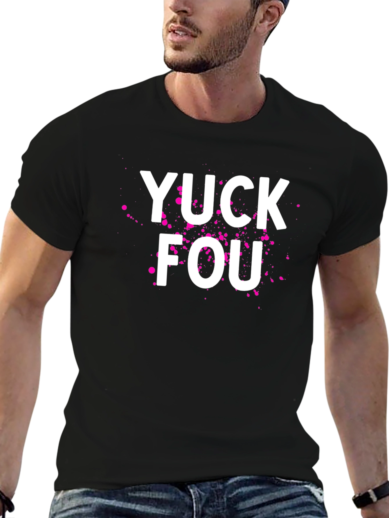 YUCK FOU Graphic Tee - Bold Statement T-Shirt