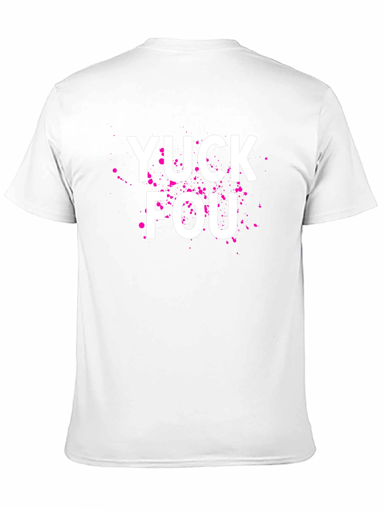 YUCK FOU Graphic Tee - Bold Statement T-Shirt