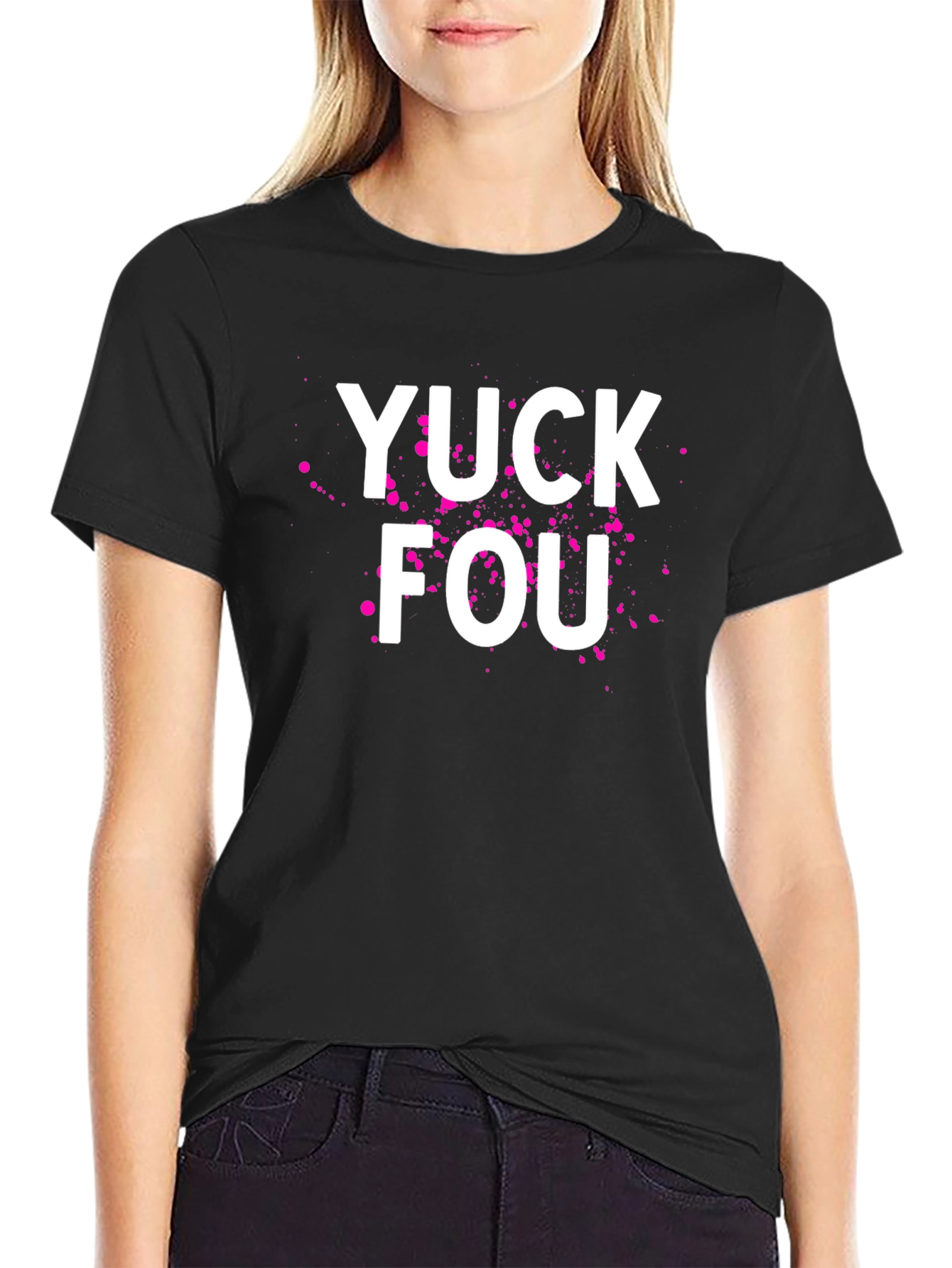 YUCK FOU Graphic Tee - Bold Statement T-Shirt