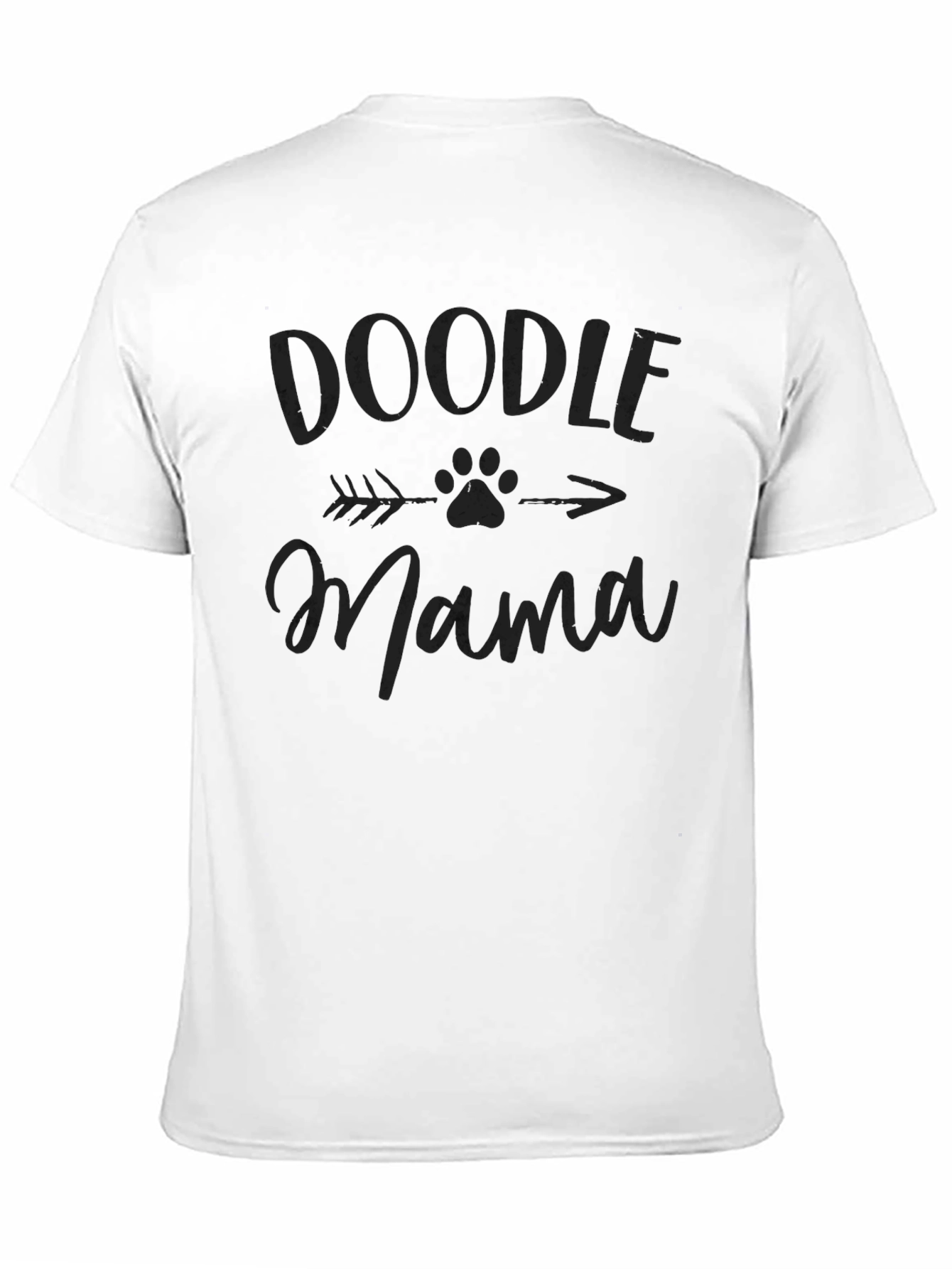 Doodle Mama Black T-Shirt