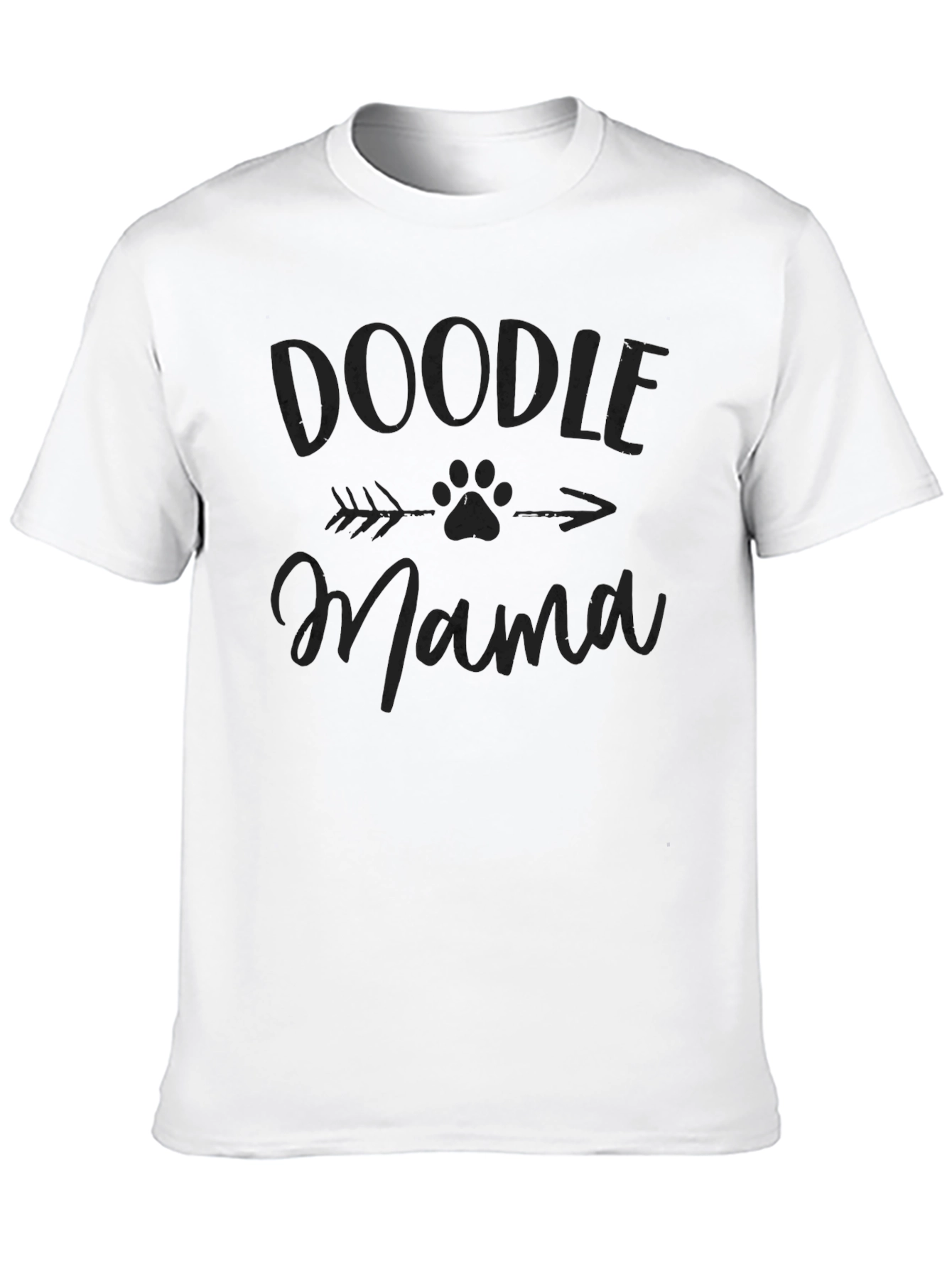 Doodle Mama Black T-Shirt