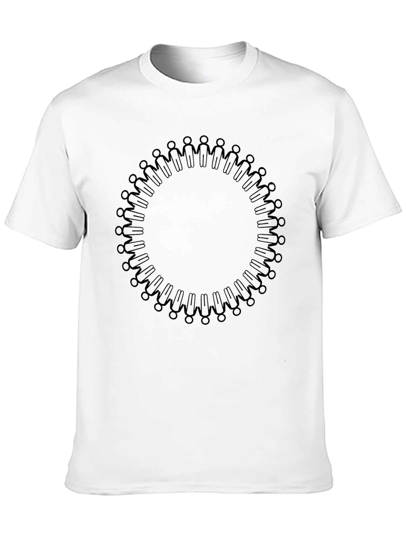 Unity Circle Graphic Black T-Shirt