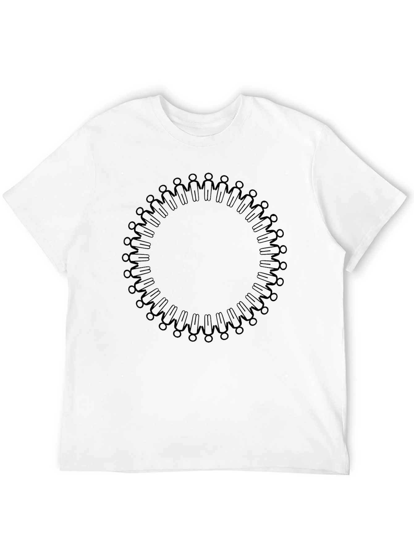 Unity Circle Graphic Black T-Shirt