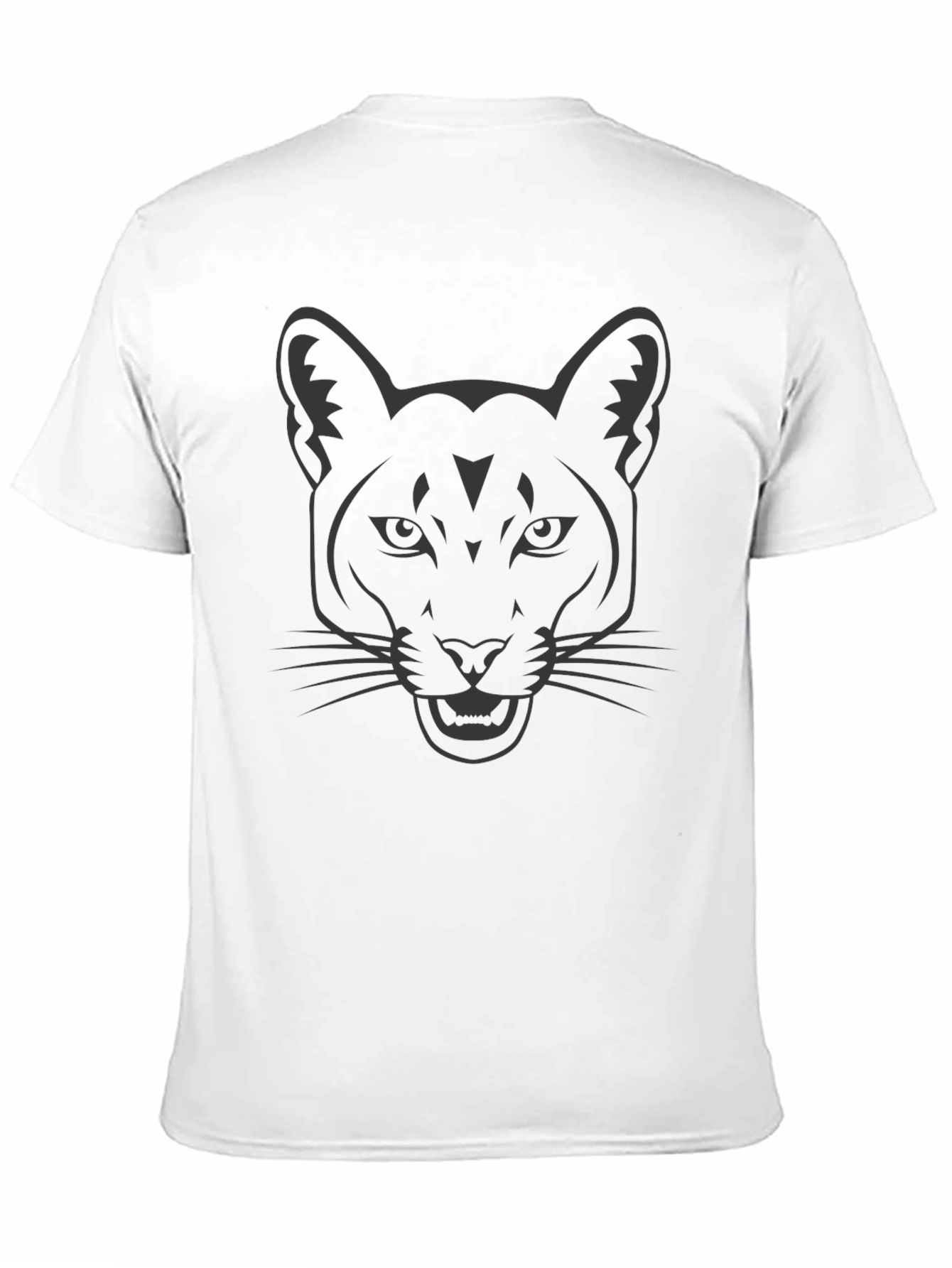 Cool Cat Graphic Tee - Mens Black T-Shirt
