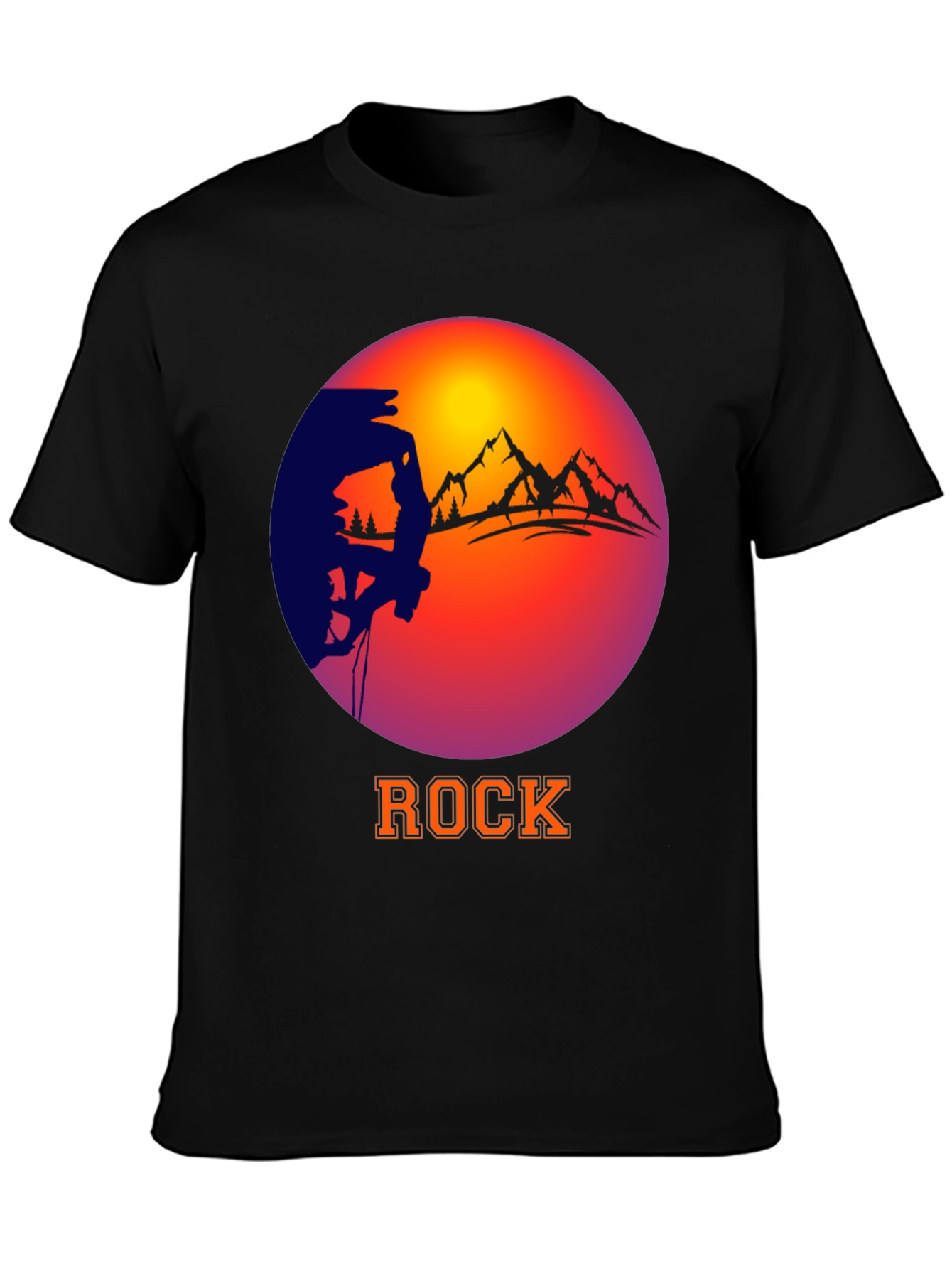 Rock Climbing Graphic Tee - Adventure Apparel
