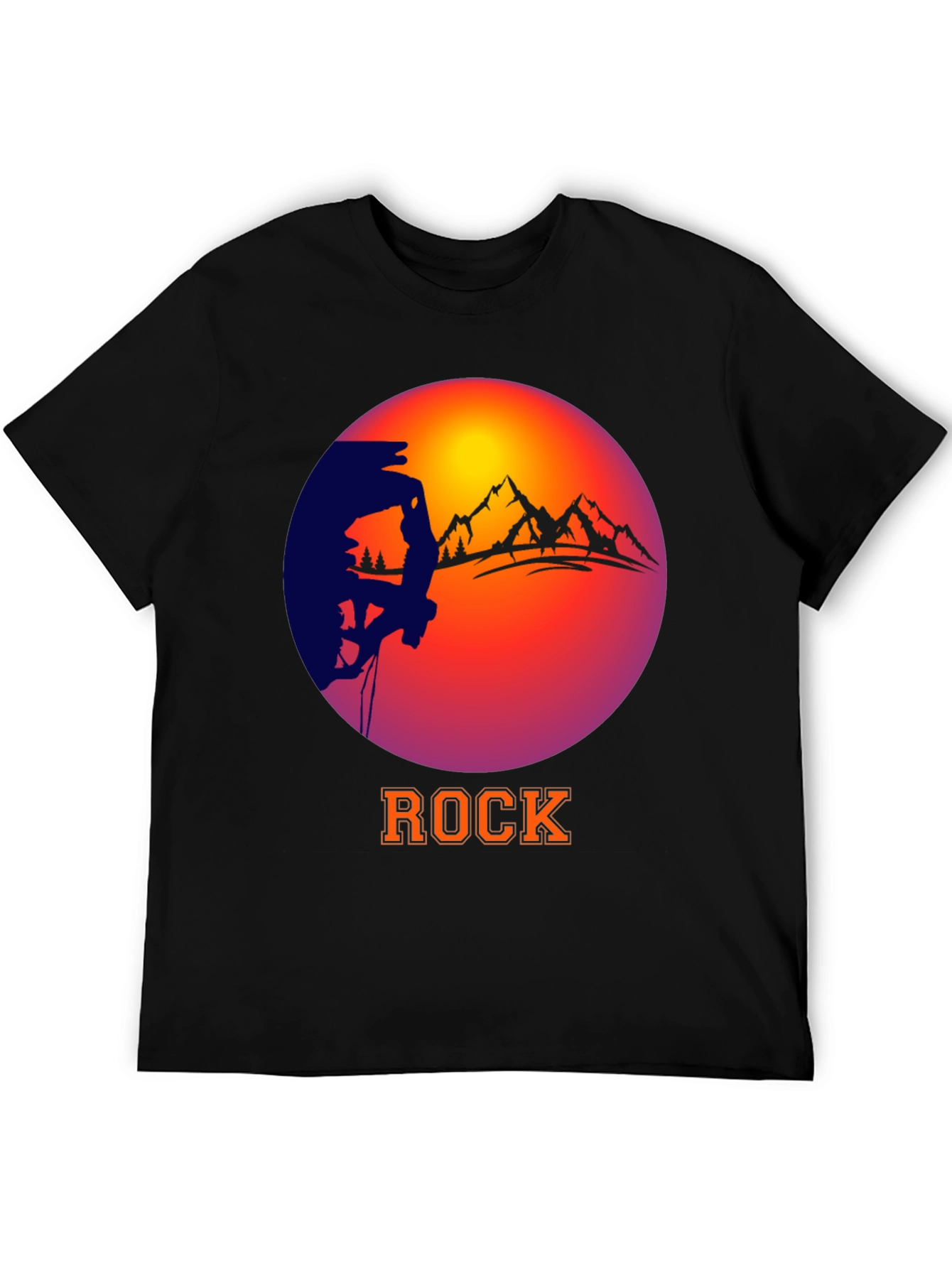 Rock Climbing Graphic Tee - Adventure Apparel